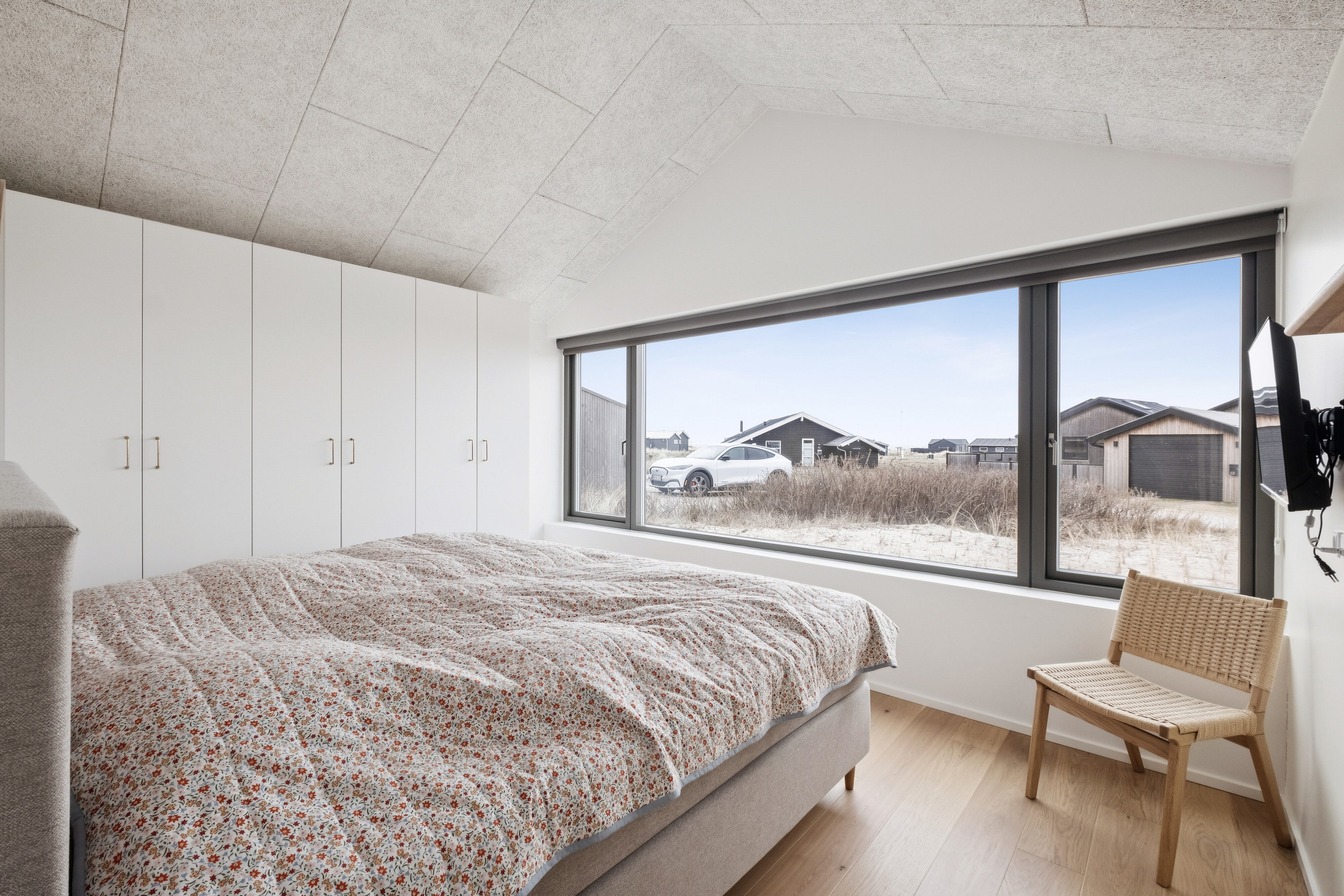 Fremhævet soveværelse billede i fuldskærmstilstand. Billede af Ved Stranden 5, Skal Klit, 9800 Hjørring