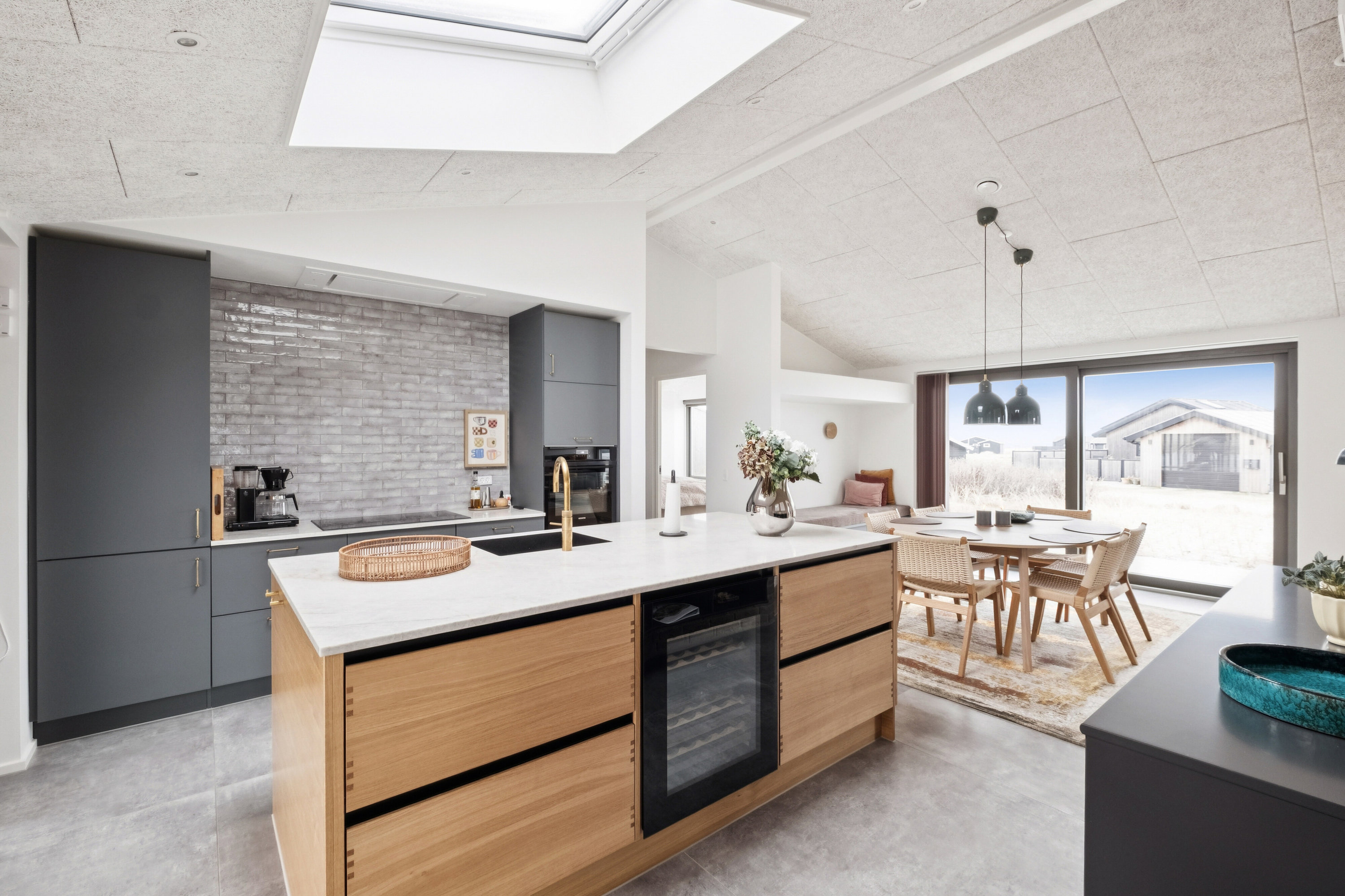 Fremhævet køkken billede i fuldskærmstilstand. Billede af Ved Stranden 5, Skal Klit, 9800 Hjørring