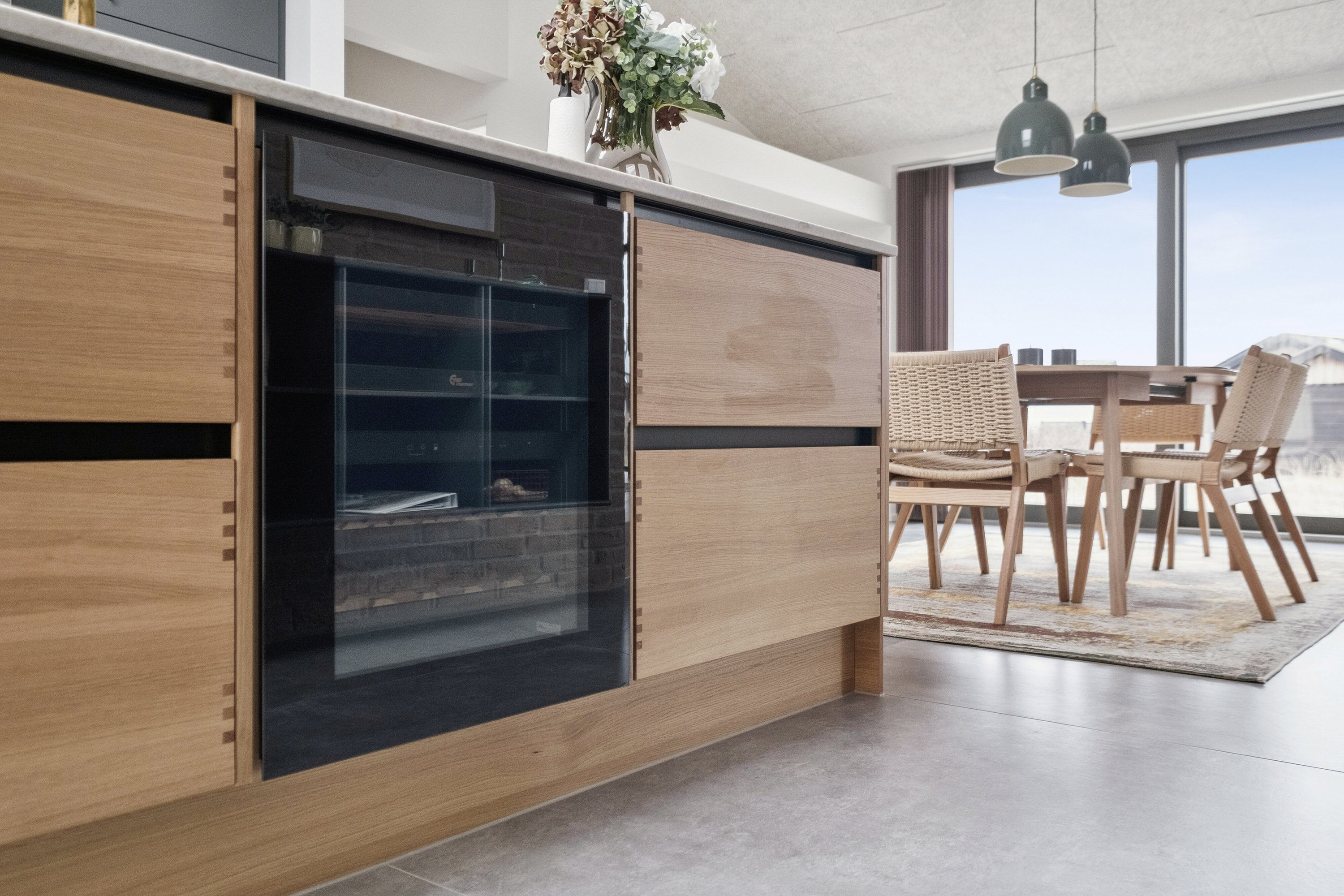 Fremhævet køkken billede i fuldskærmstilstand. Billede af Ved Stranden 5, Skal Klit, 9800 Hjørring