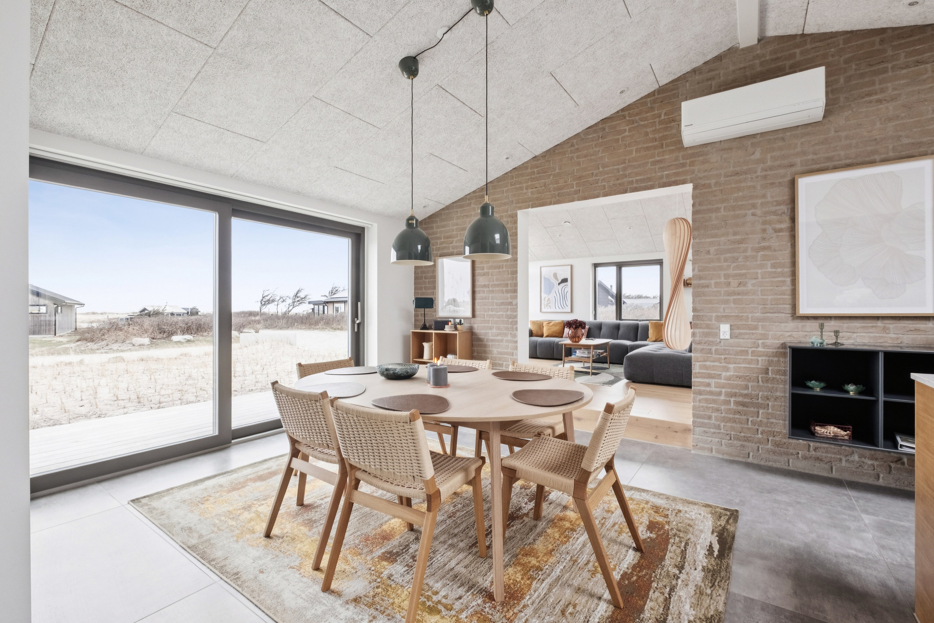 Fremhævet spisestue billede i fuldskærmstilstand. Billede af Ved Stranden 5, Skal Klit, 9800 Hjørring