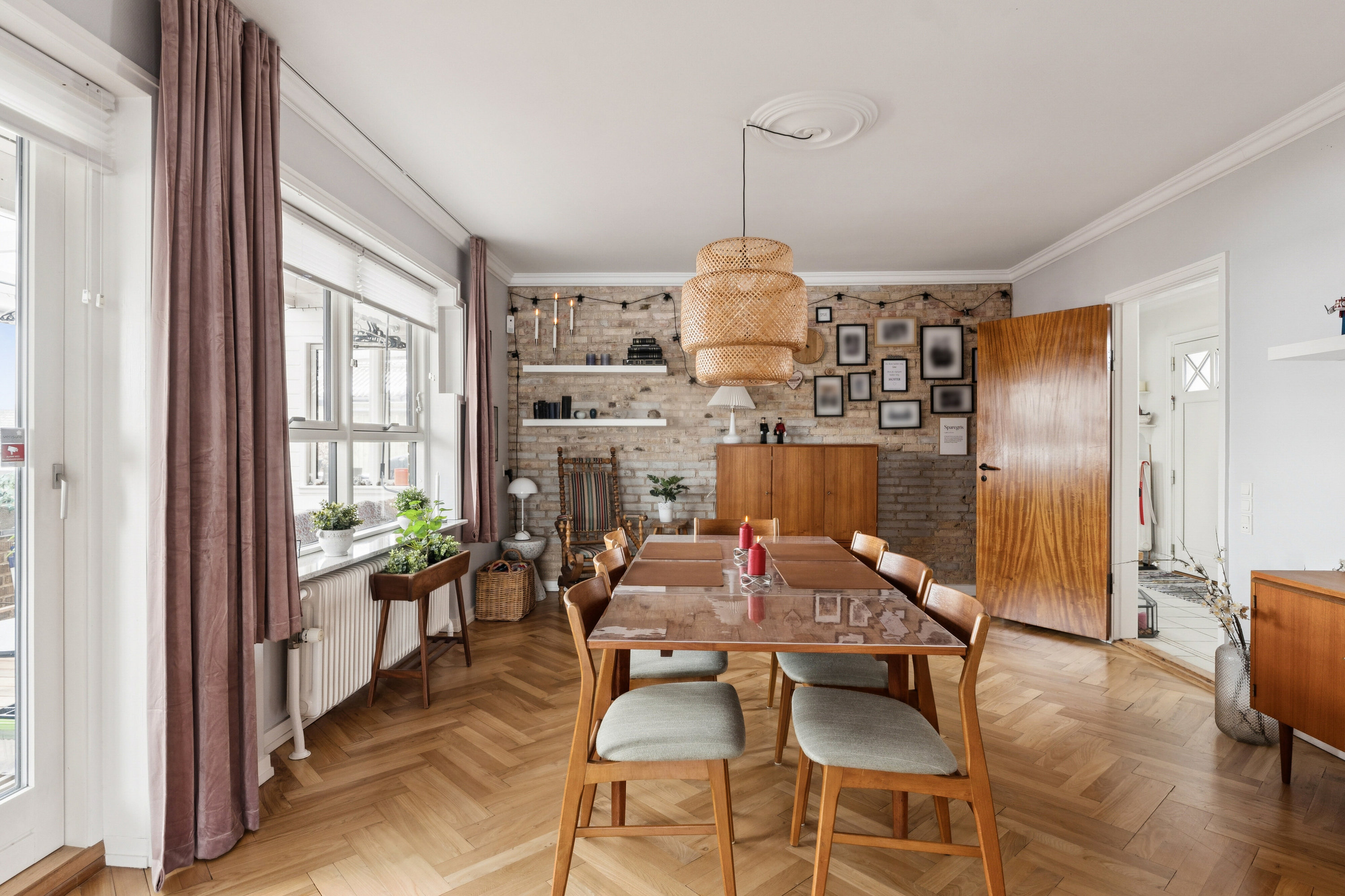 Fremhævet spisestue billede i fuldskærmstilstand. Billede af Præstøvej 16, 4640 Faxe