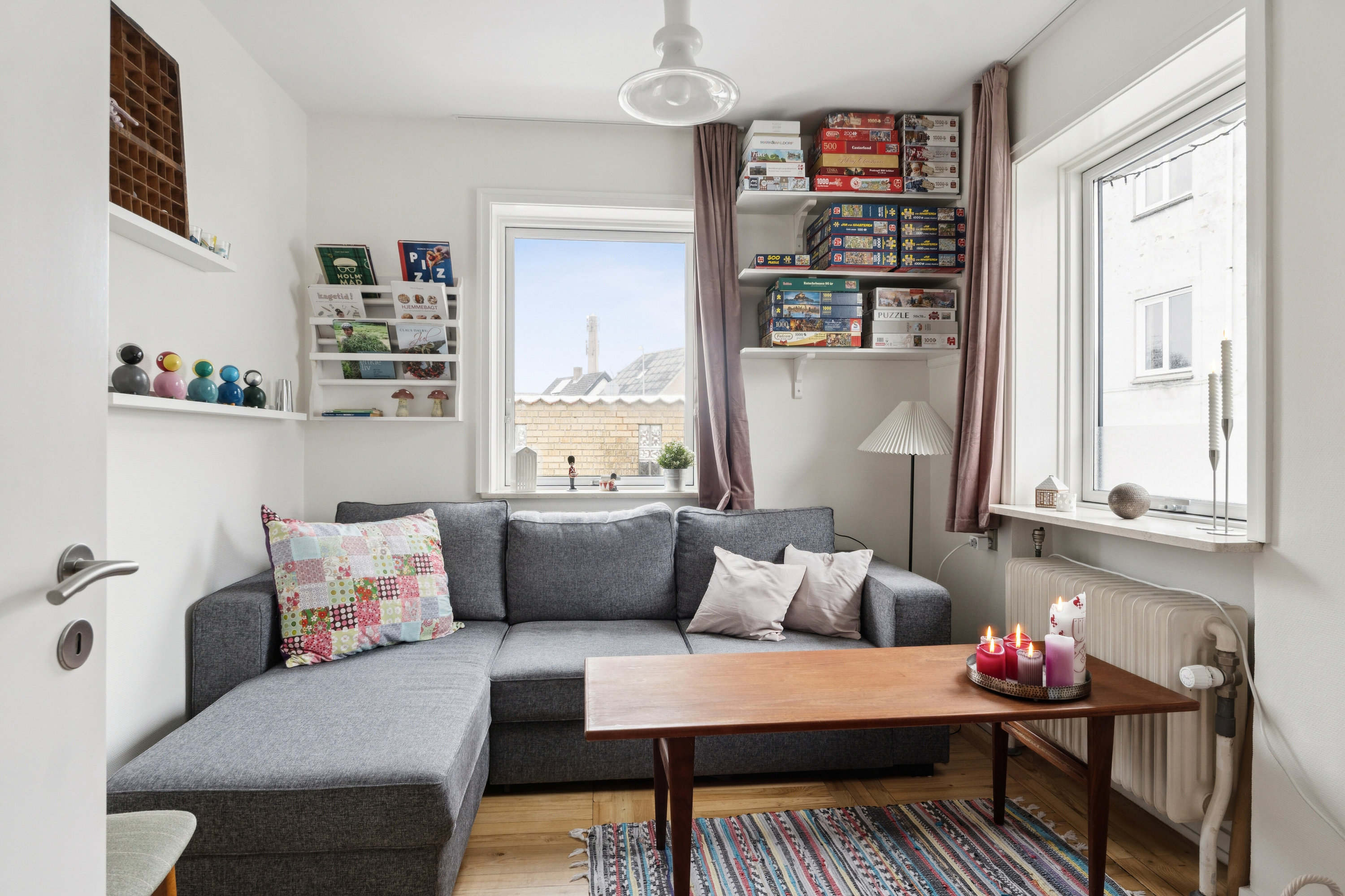 Fremhævet stue billede i fuldskærmstilstand. Billede af Præstøvej 16, 4640 Faxe