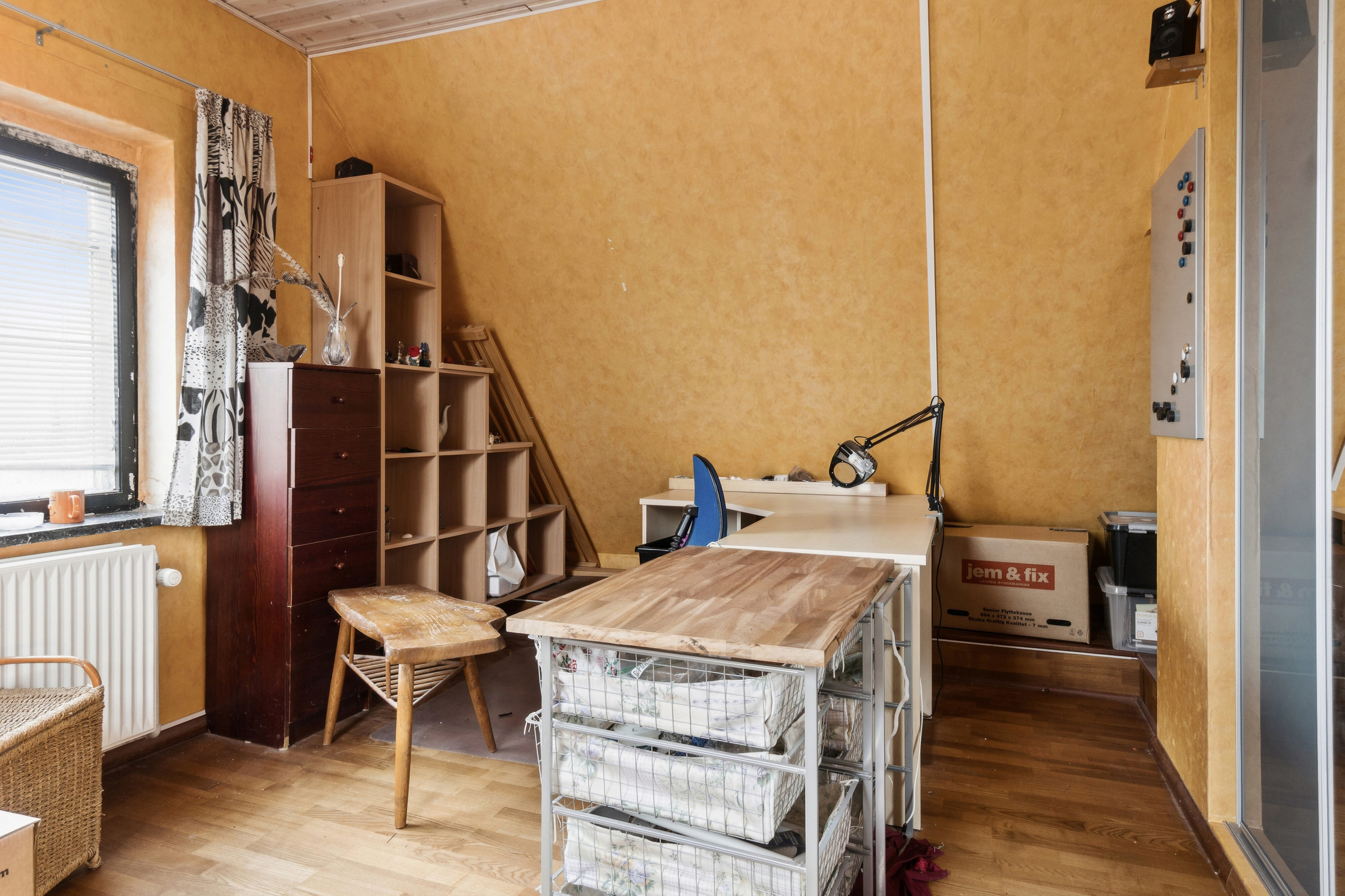 Fremhævet soveværelse billede i fuldskærmstilstand. Billede af Gyvelvej 17, 4200 Slagelse