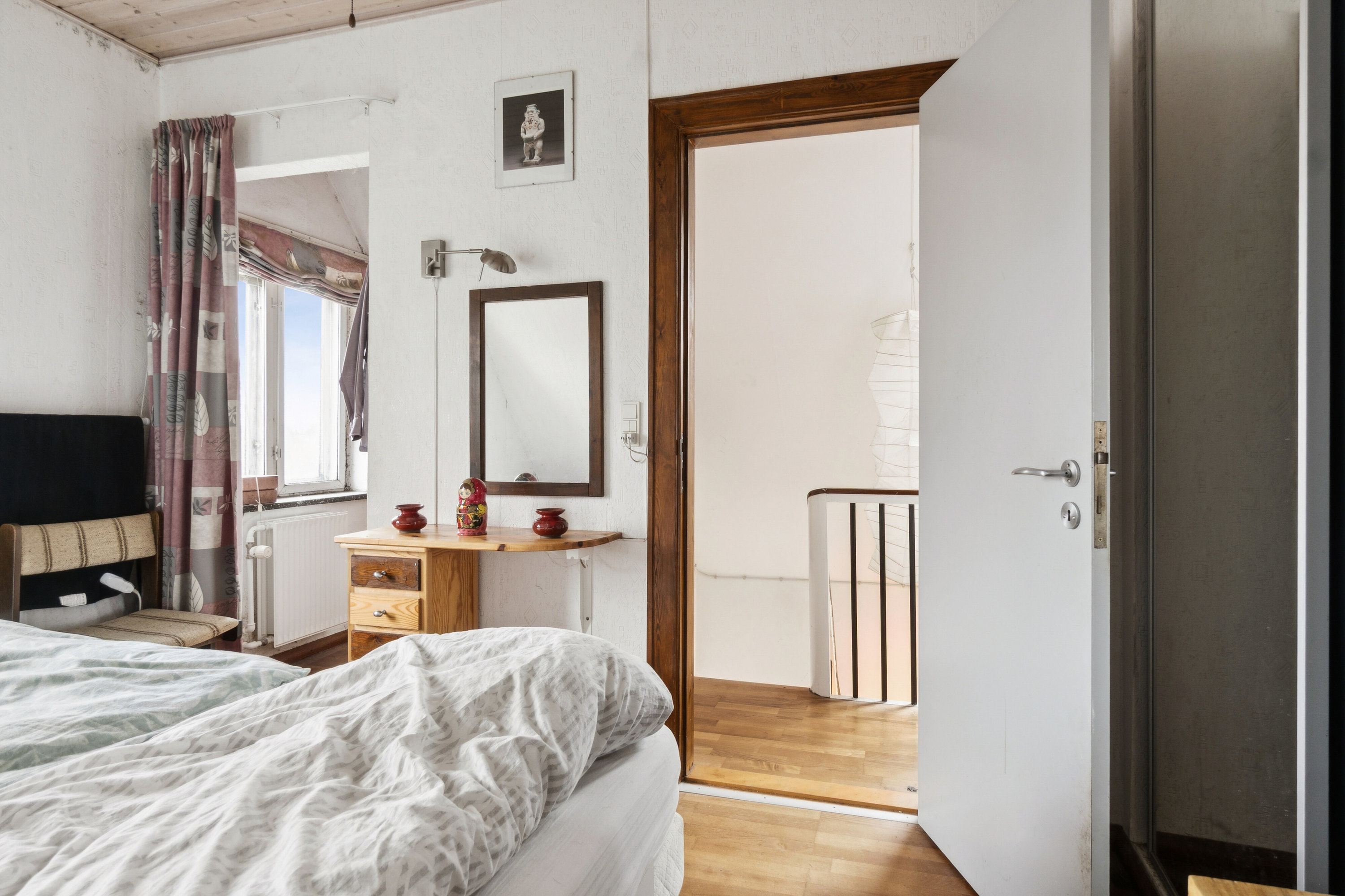 Fremhævet soveværelse billede i fuldskærmstilstand. Billede af Gyvelvej 17, 4200 Slagelse