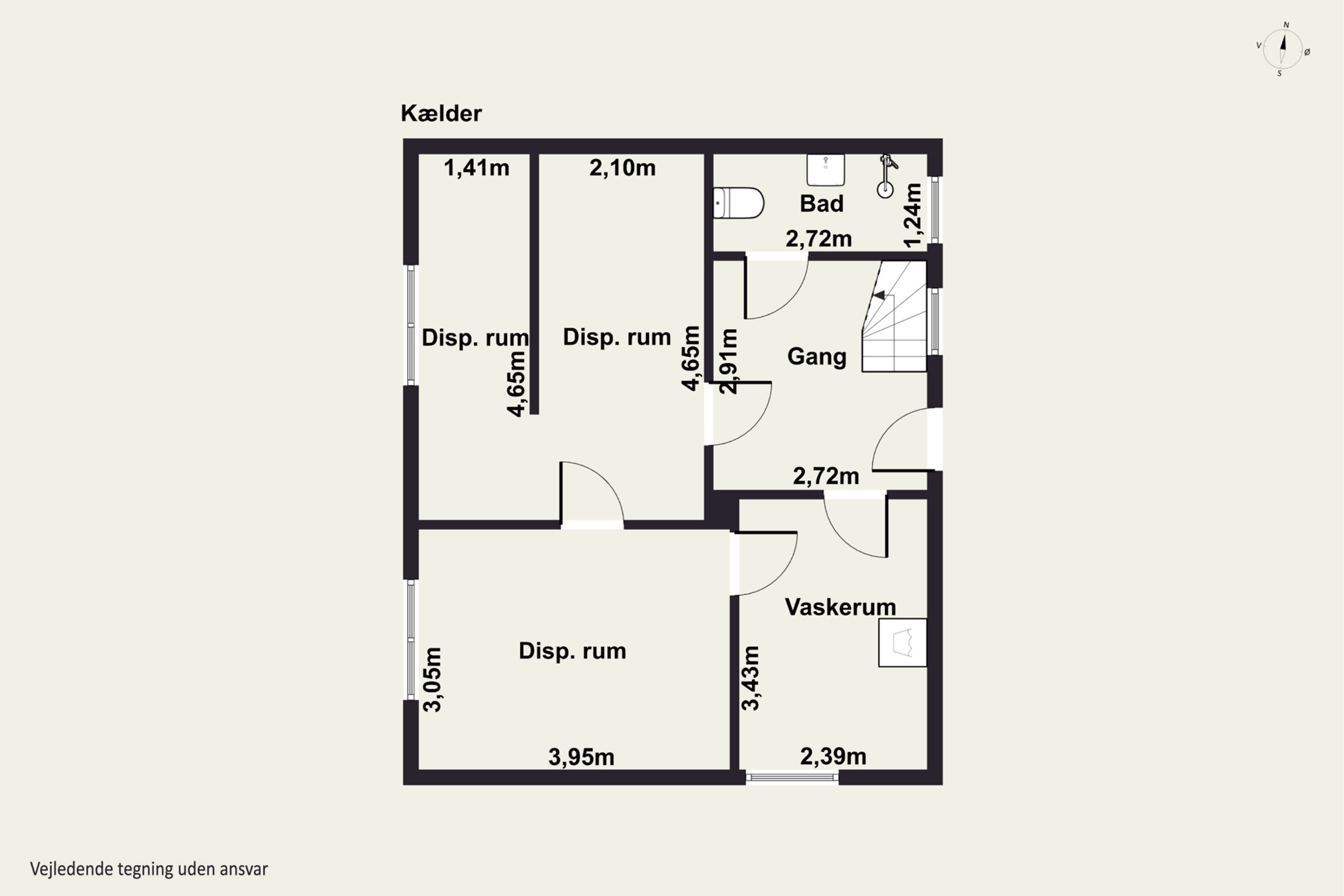 Plantegninger billede af Gyvelvej 17, 4200 Slagelse