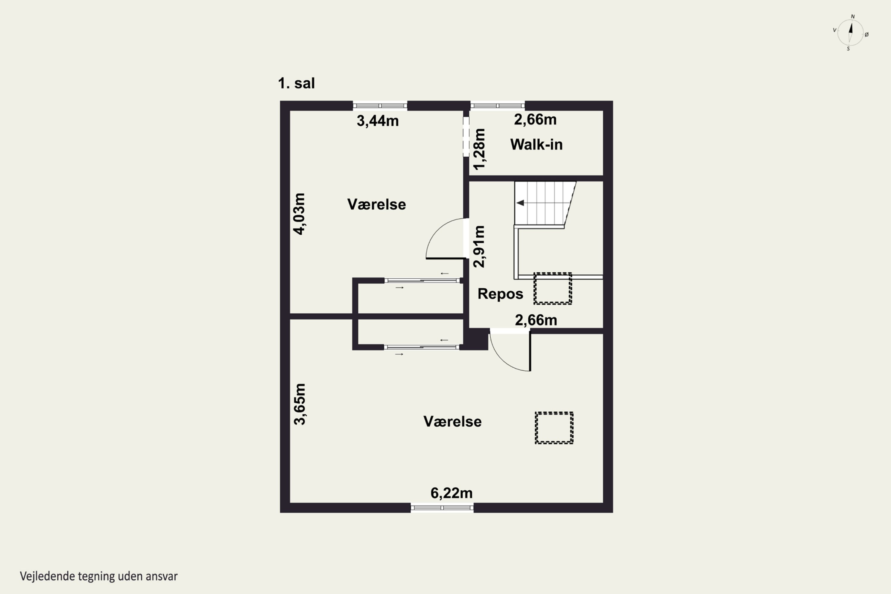 Plantegninger billede af Gyvelvej 17, 4200 Slagelse