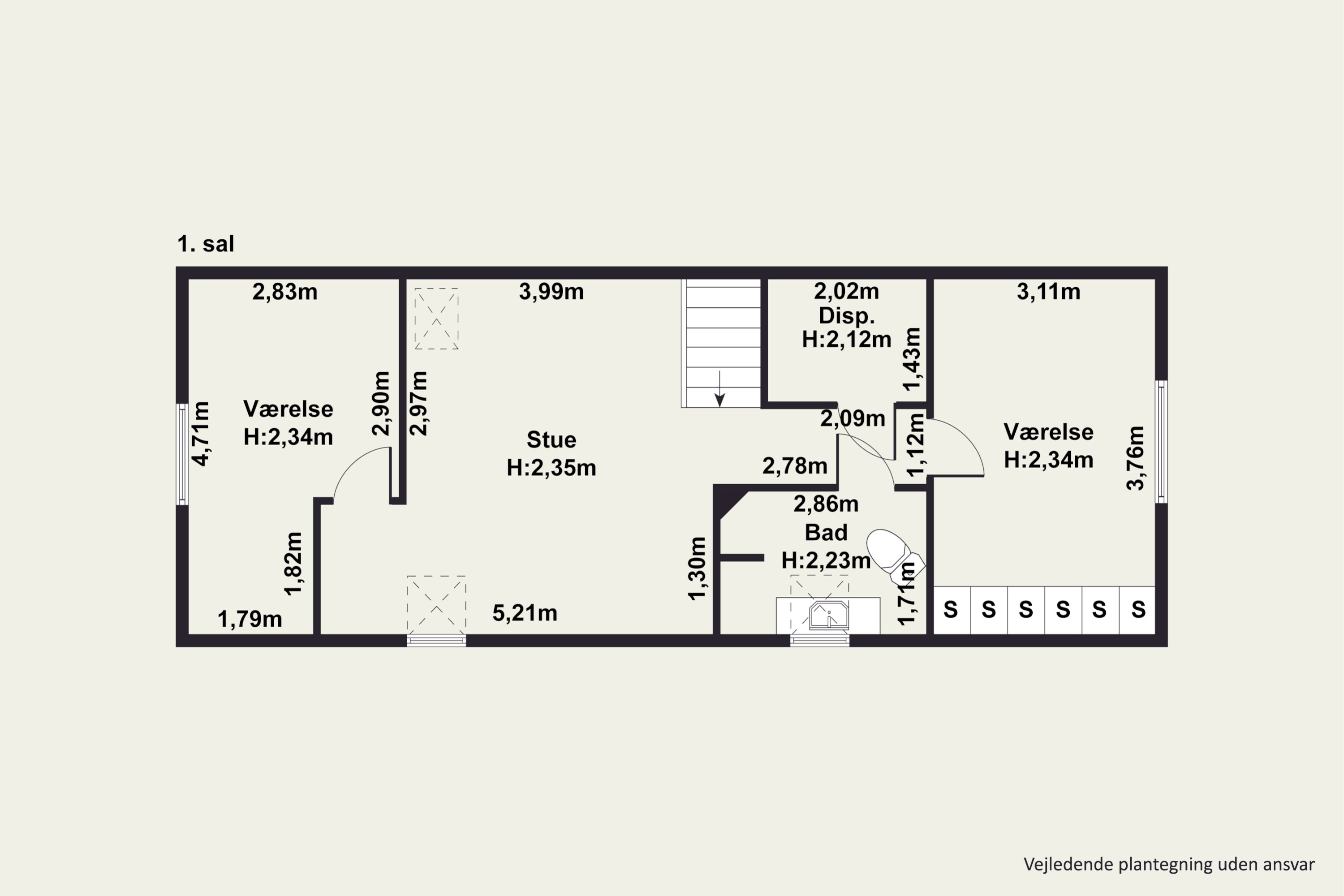 Plantegninger billede af Trenevej 4, Dybbøl, 6400 Sønderborg