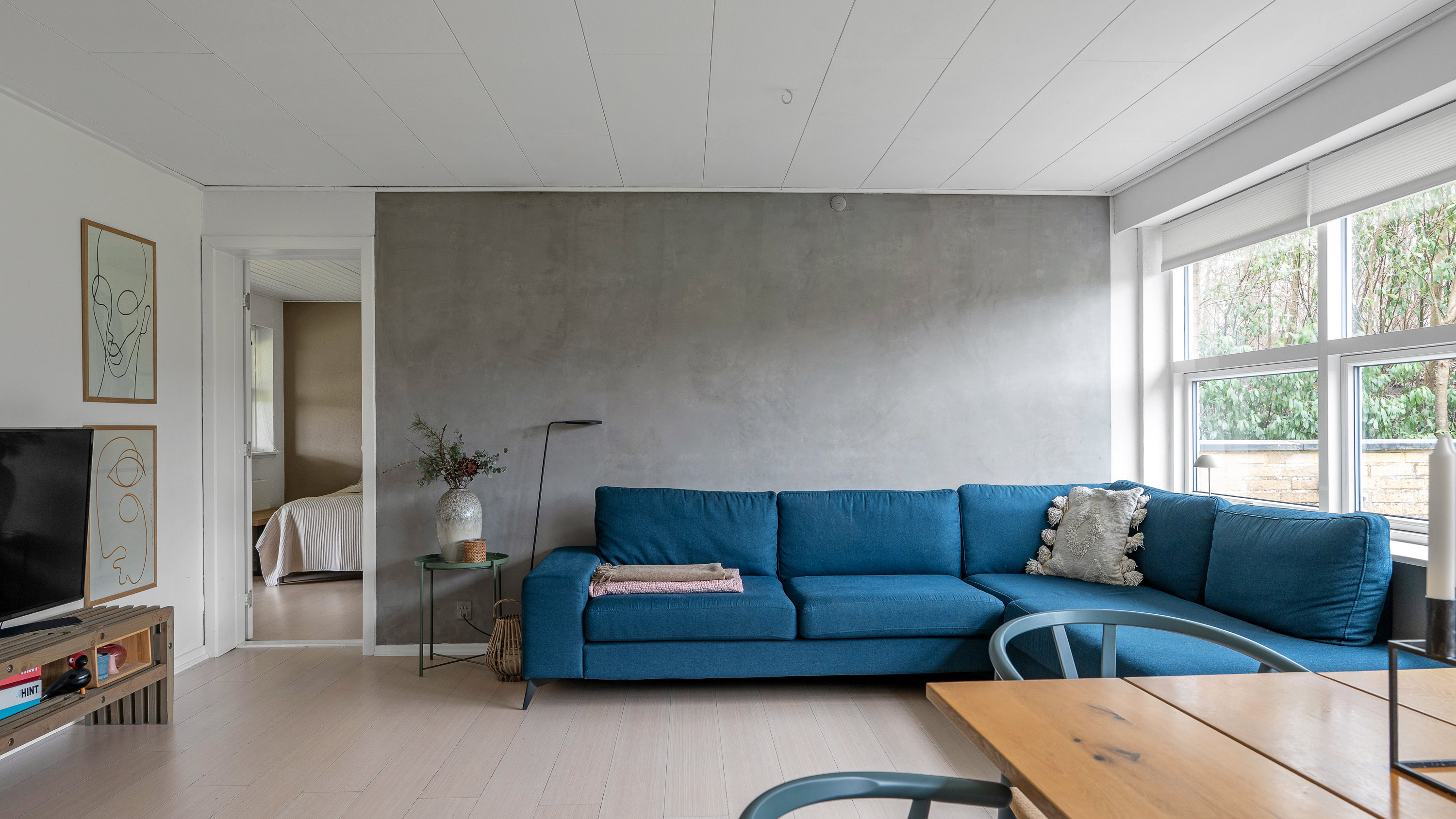 Fremhævet stue billede i fuldskærmstilstand. Billede af Morelvej 68, Sanderum, 5250 Odense SV