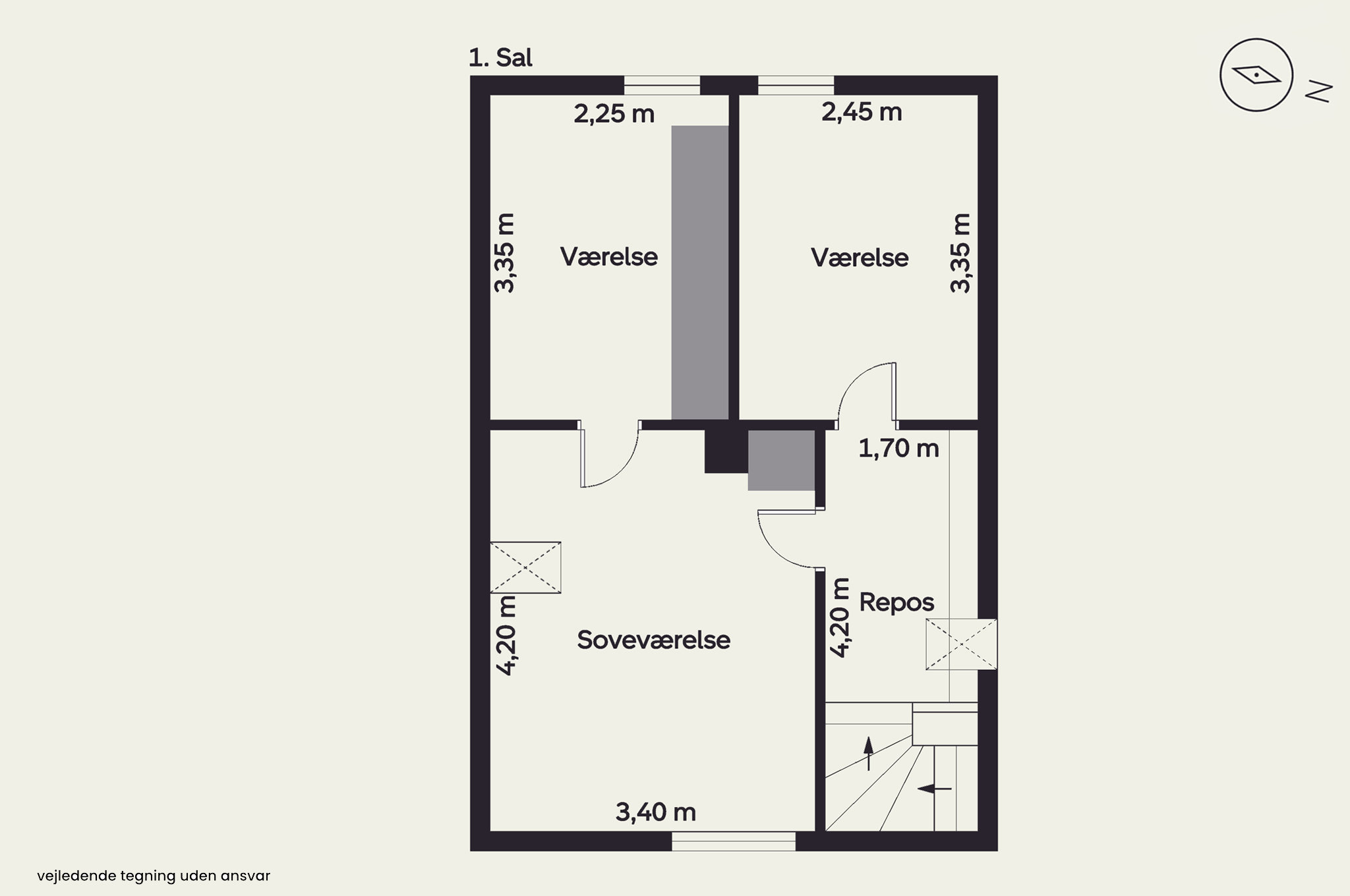 Plantegninger billede af Jagtvej 2, 7200 Grindsted