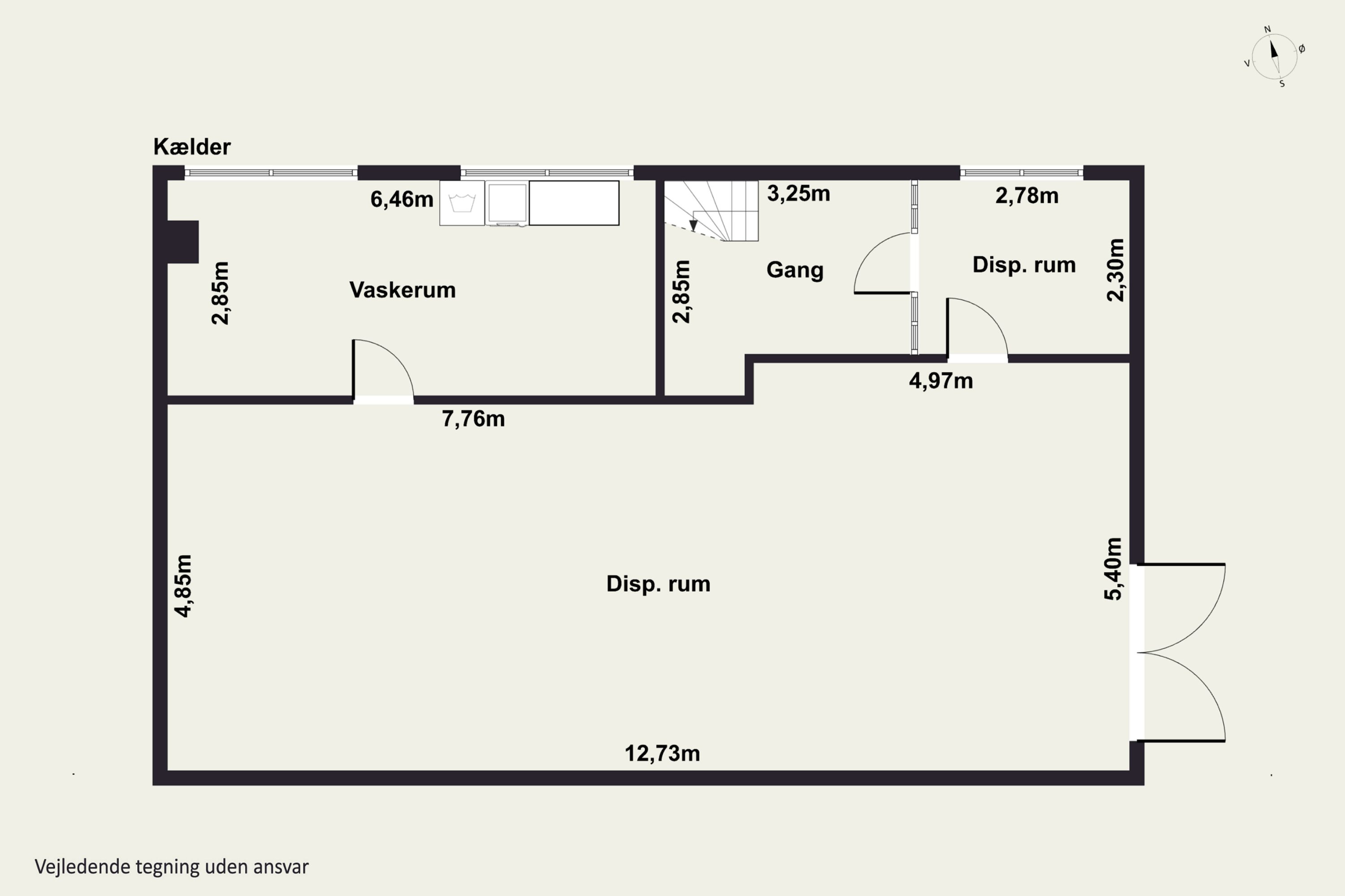 Plantegninger billede af Svalgårdsvej 2, Sjørring, 7700 Thisted