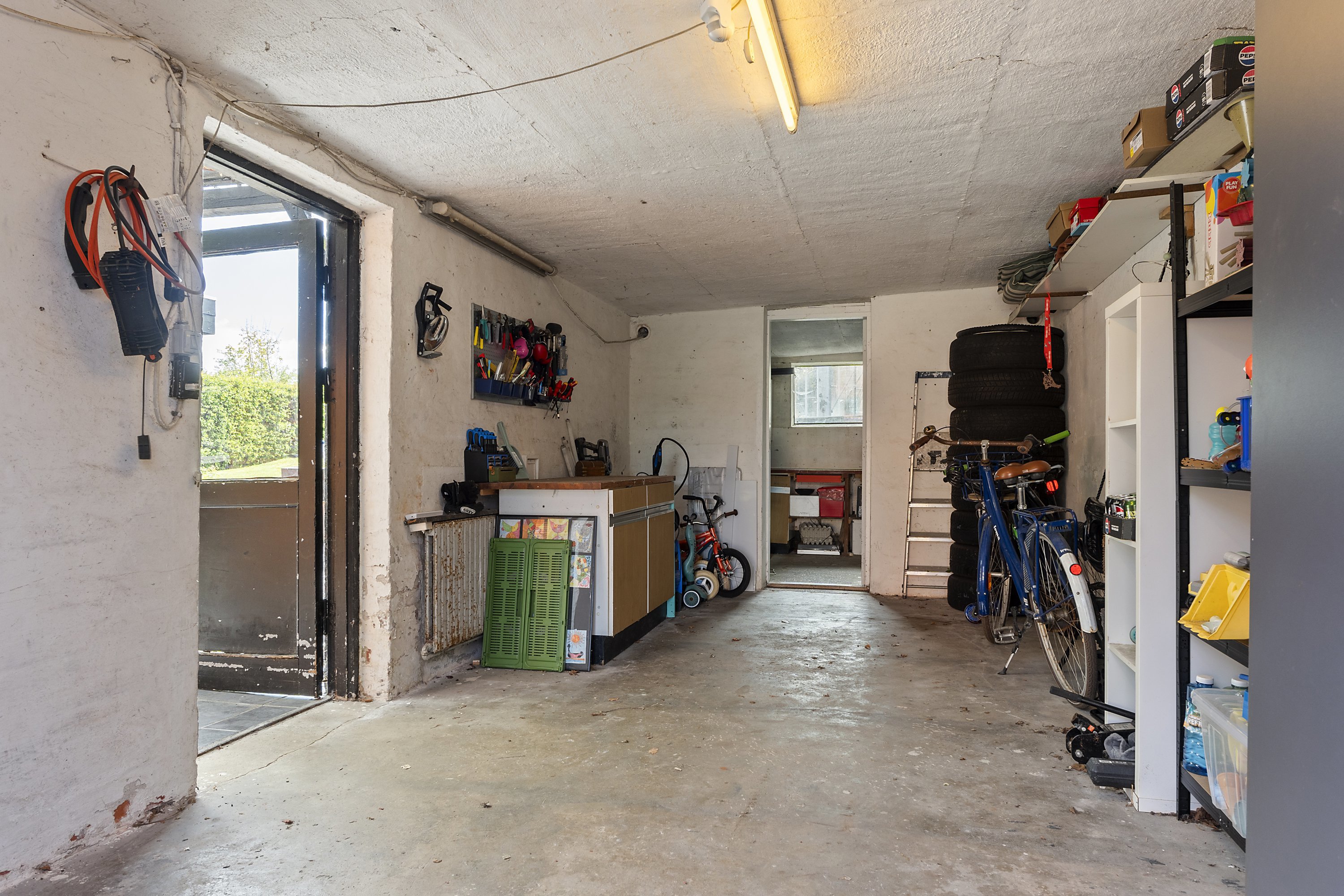 Fremhævet garage billede i fuldskærmstilstand. Billede af Møllevej 40, 9800 Hjørring