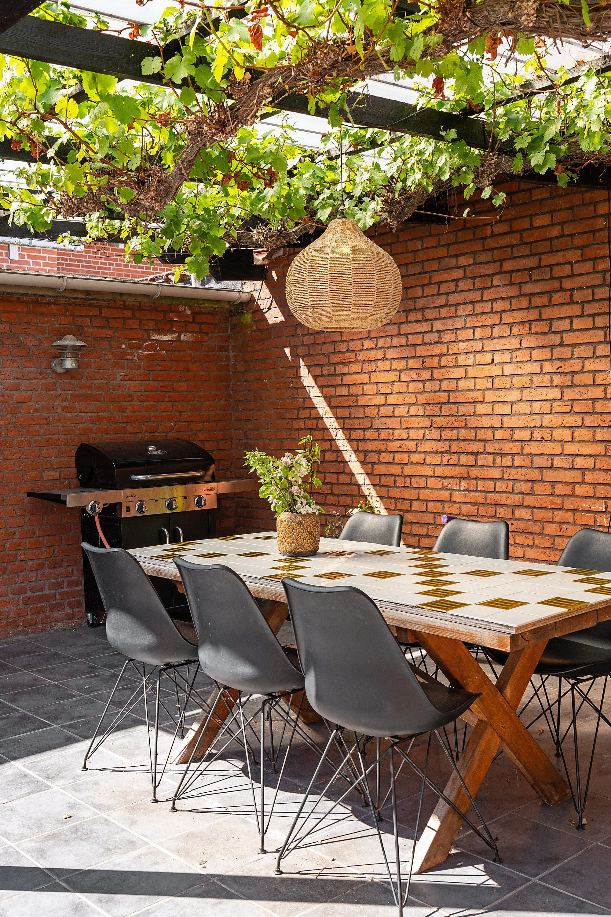 Fremhævet overdækket terrasse billede i fuldskærmstilstand. Billede af Møllevej 40, 9800 Hjørring