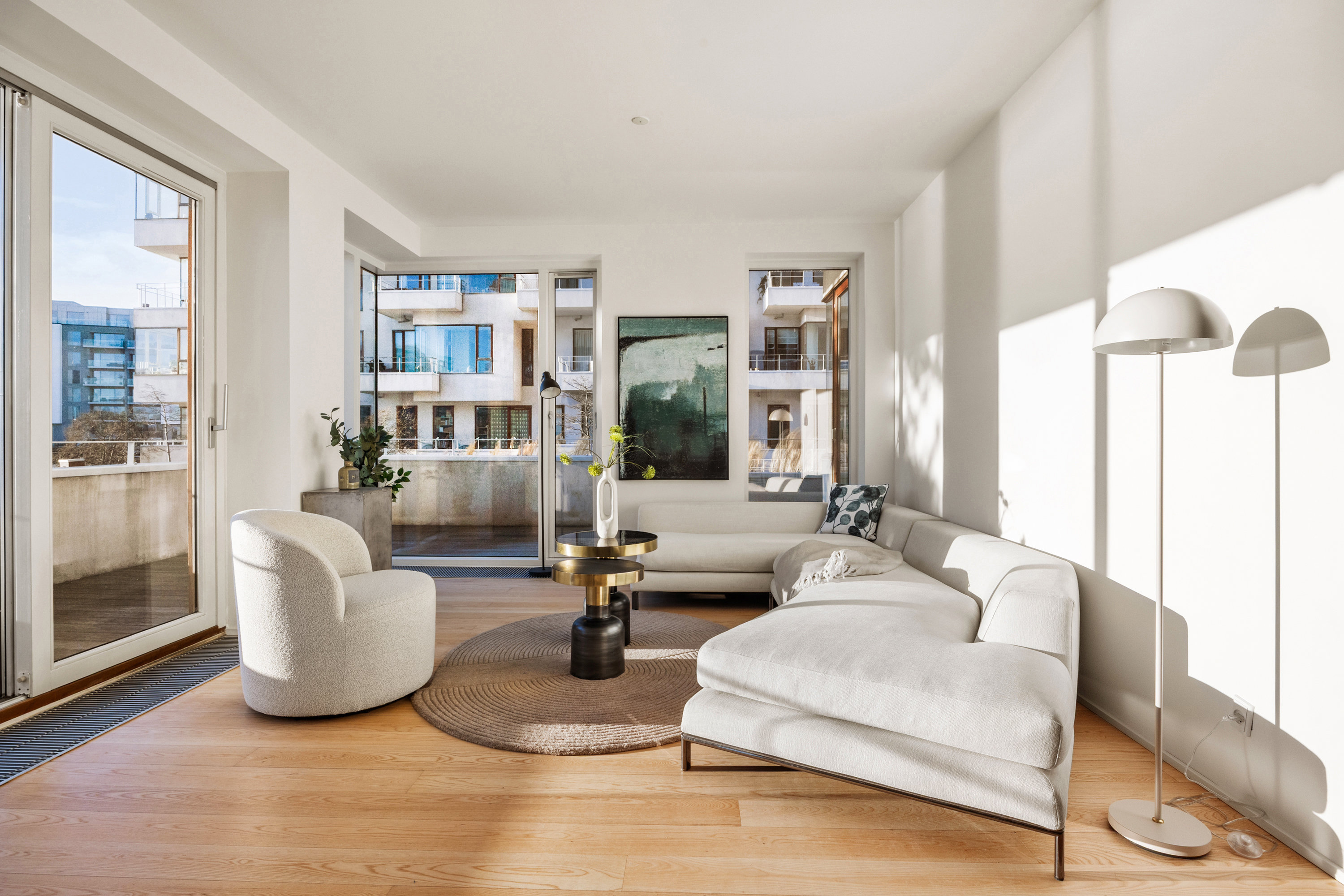 Fremhævet stue billede i fuldskærmstilstand. Billede af Havneholmen 74, st.. th., 1561 København V