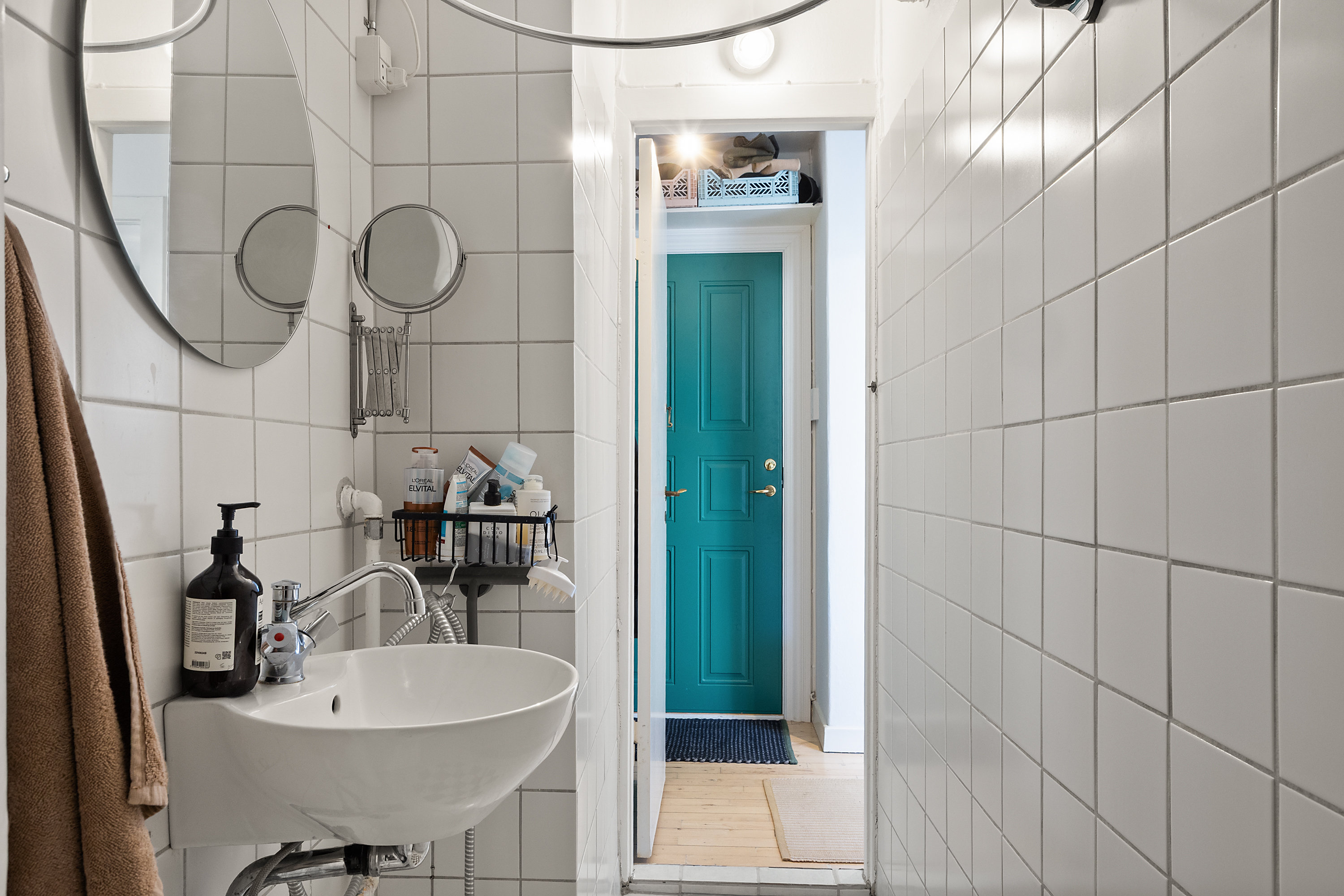 Fremhævet badeværelse billede i fuldskærmstilstand. Billede af Andreas Bjørns Gade 16, 5. tv., 1428 København K