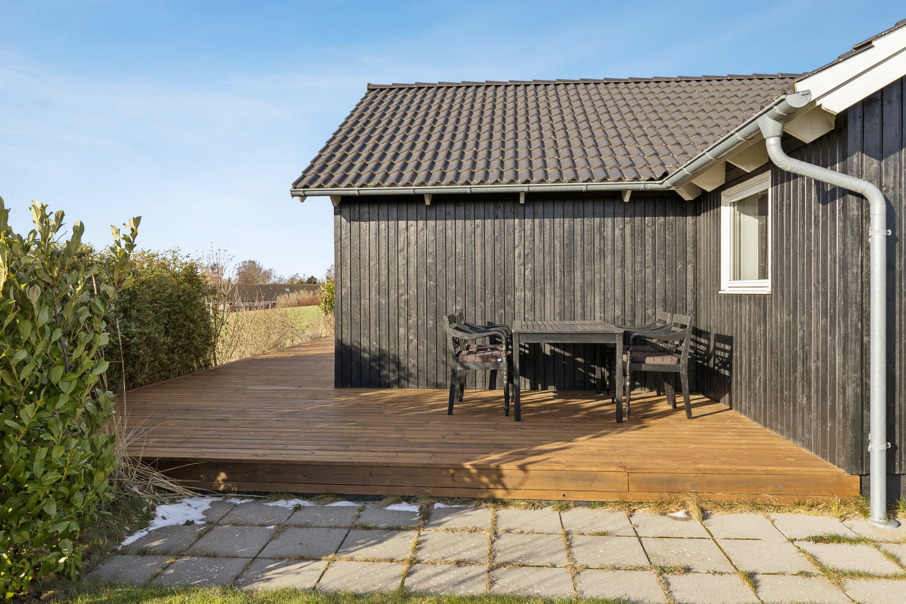 Fremhævet terrasse billede i fuldskærmstilstand. Billede af Ravnholt 48, Havnsø, 4591 Føllenslev