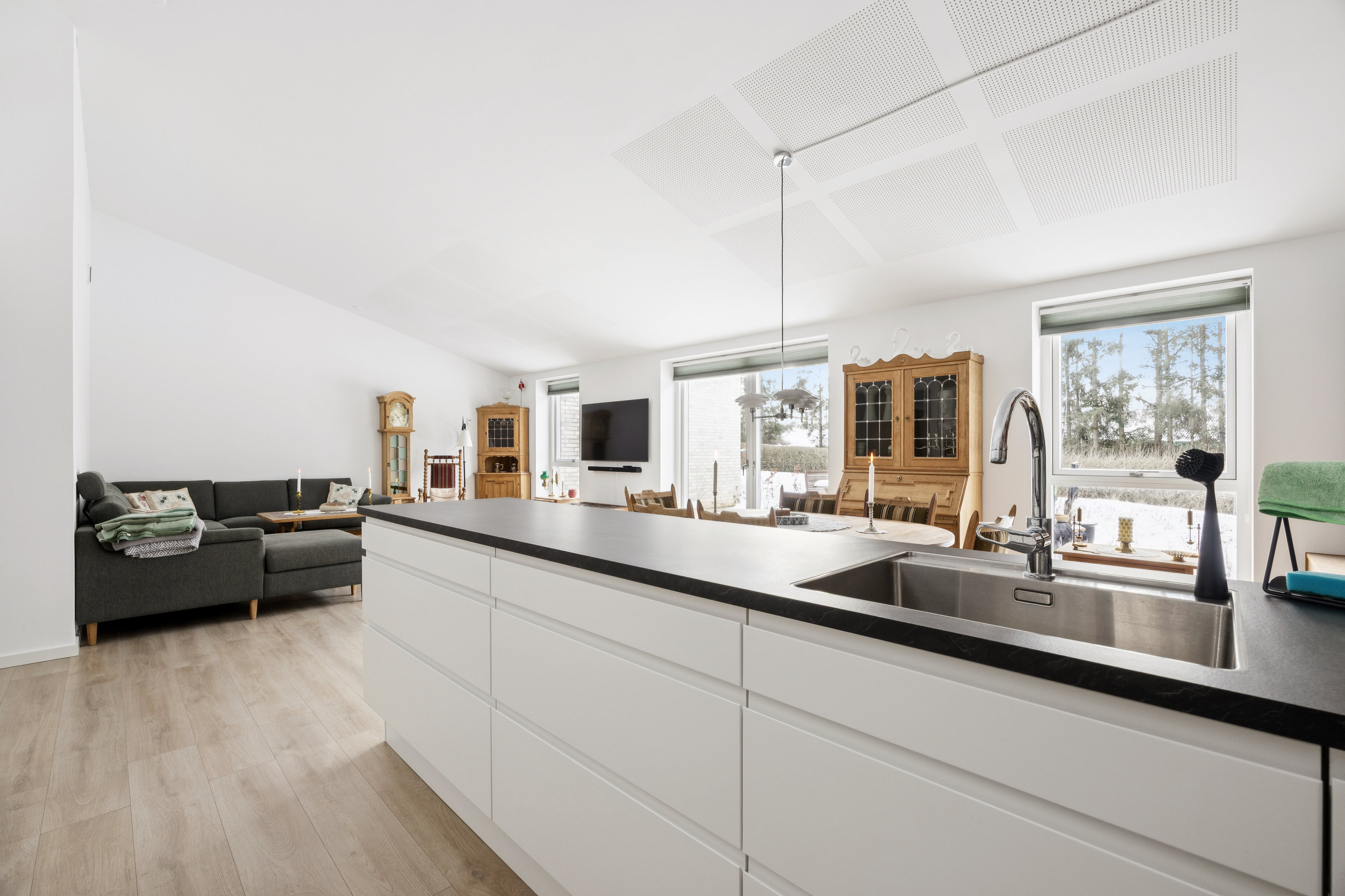 Fremhævet køkken billede i fuldskærmstilstand. Billede af Skovvang 2S, Ejby, 4623 Lille Skensved