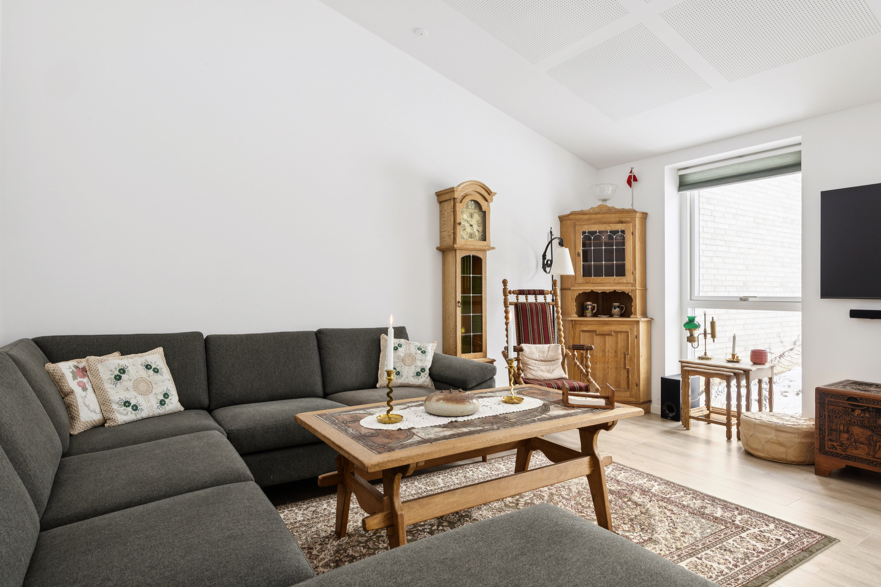 Fremhævet stue billede i fuldskærmstilstand. Billede af Skovvang 2S, Ejby, 4623 Lille Skensved