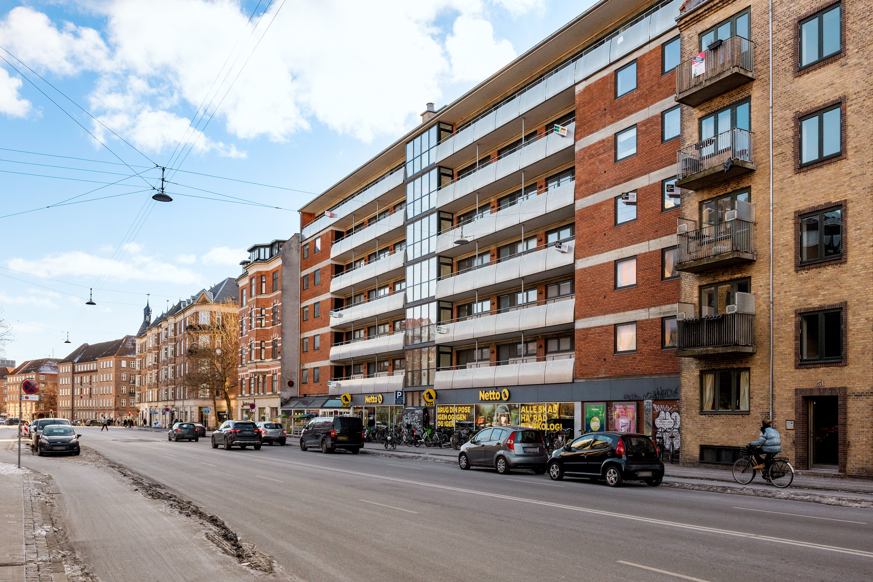 Fremhævet ejendommen billede i fuldskærmstilstand. Billede af Tagensvej 47, 2. 12., 2200 København N