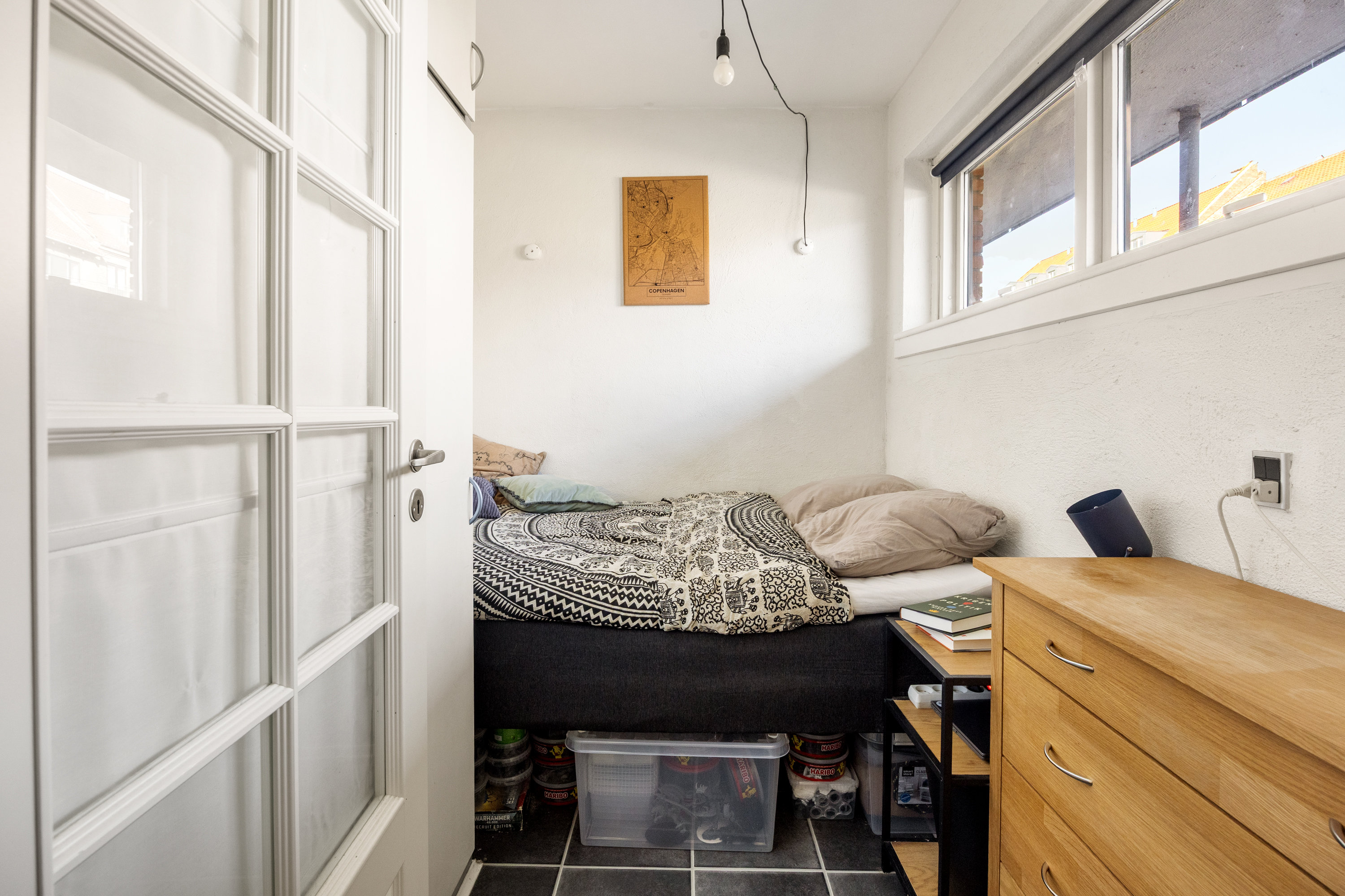 Fremhævet soveværelse billede i fuldskærmstilstand. Billede af Tagensvej 47, 2. 12., 2200 København N