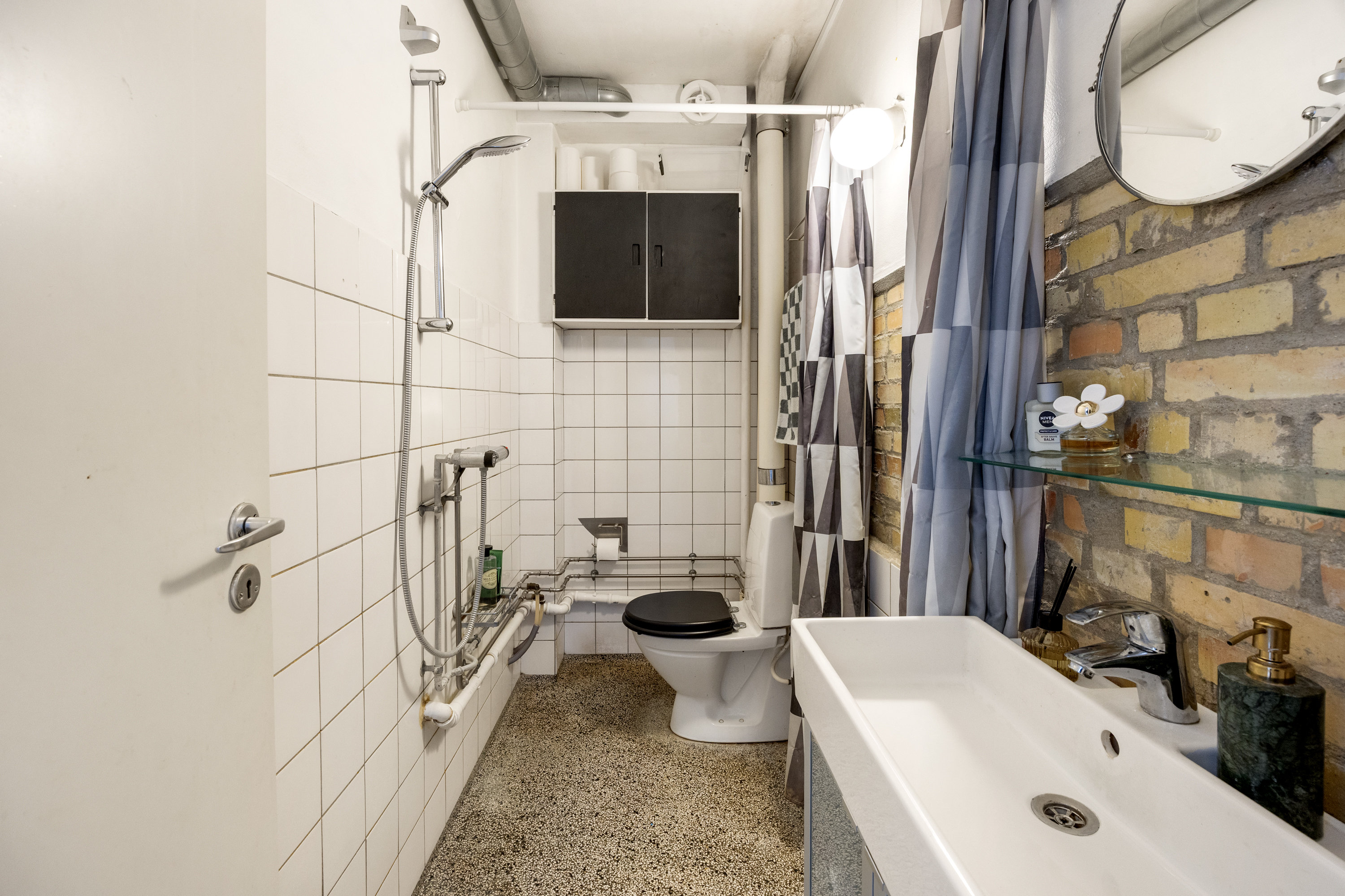 Fremhævet badeværelse billede i fuldskærmstilstand. Billede af Tagensvej 47, 2. 12., 2200 København N