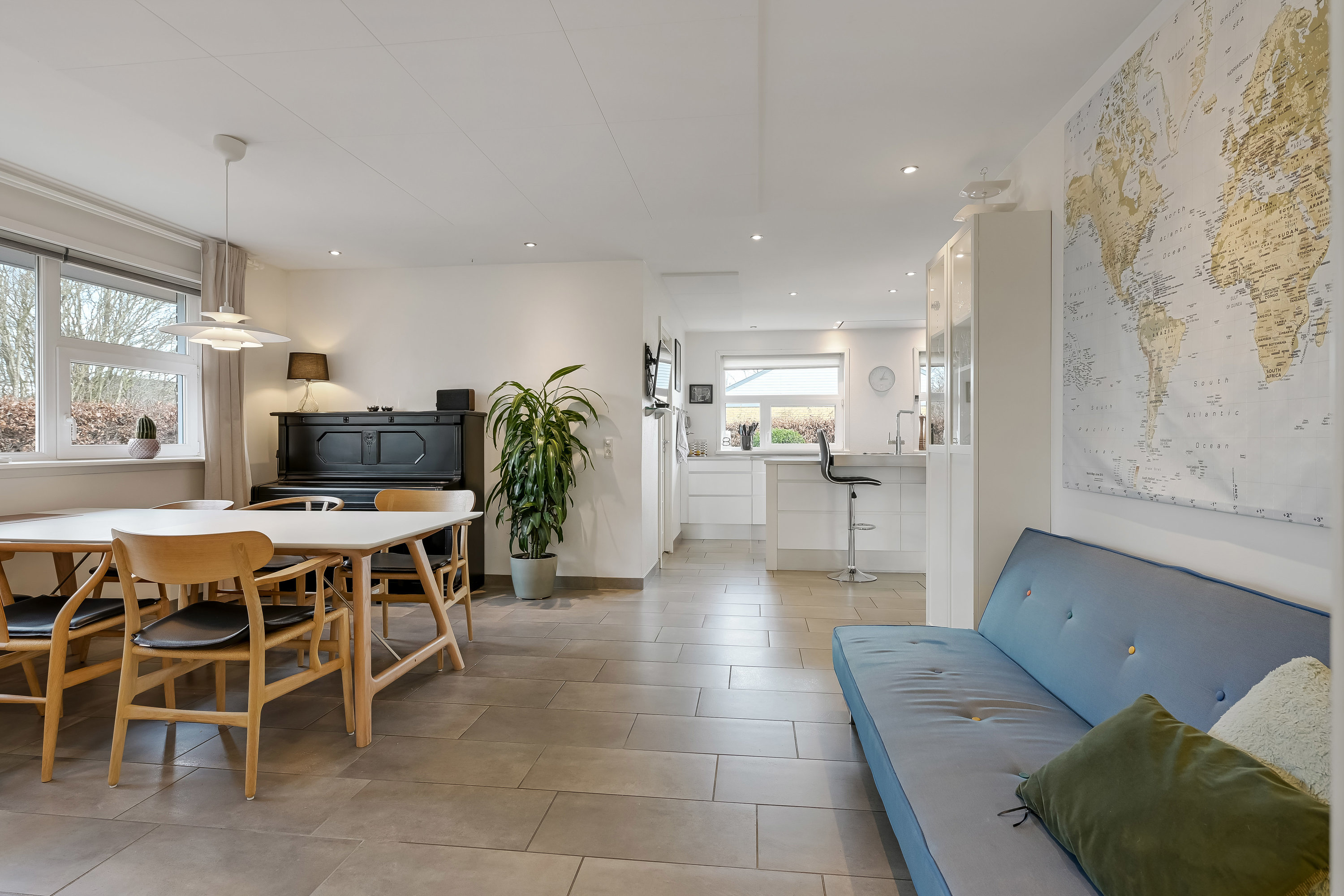 Fremhævet stue billede i fuldskærmstilstand. Billede af Mosevangen 16, 6710 Esbjerg V