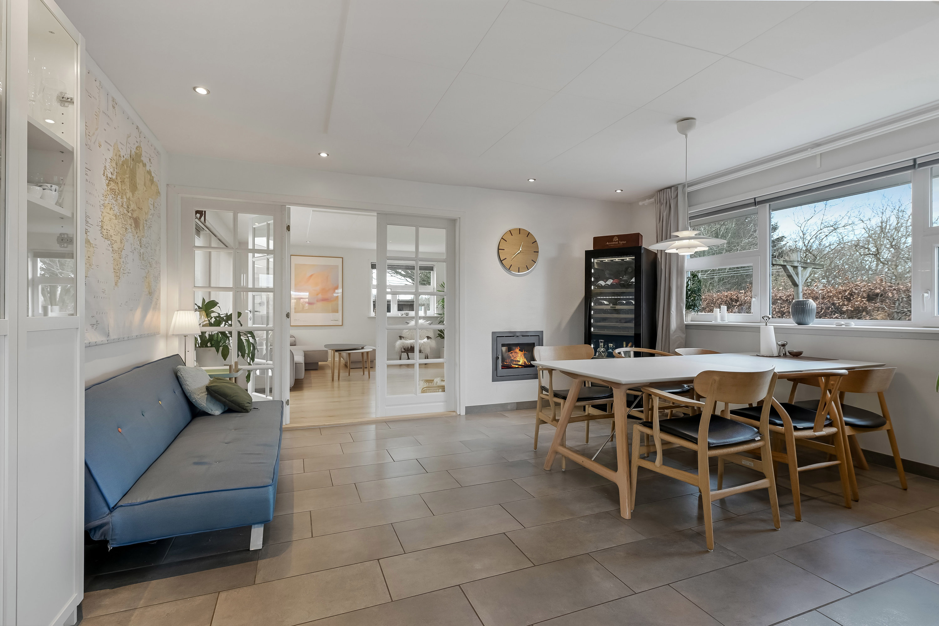 Fremhævet stue billede i fuldskærmstilstand. Billede af Mosevangen 16, 6710 Esbjerg V