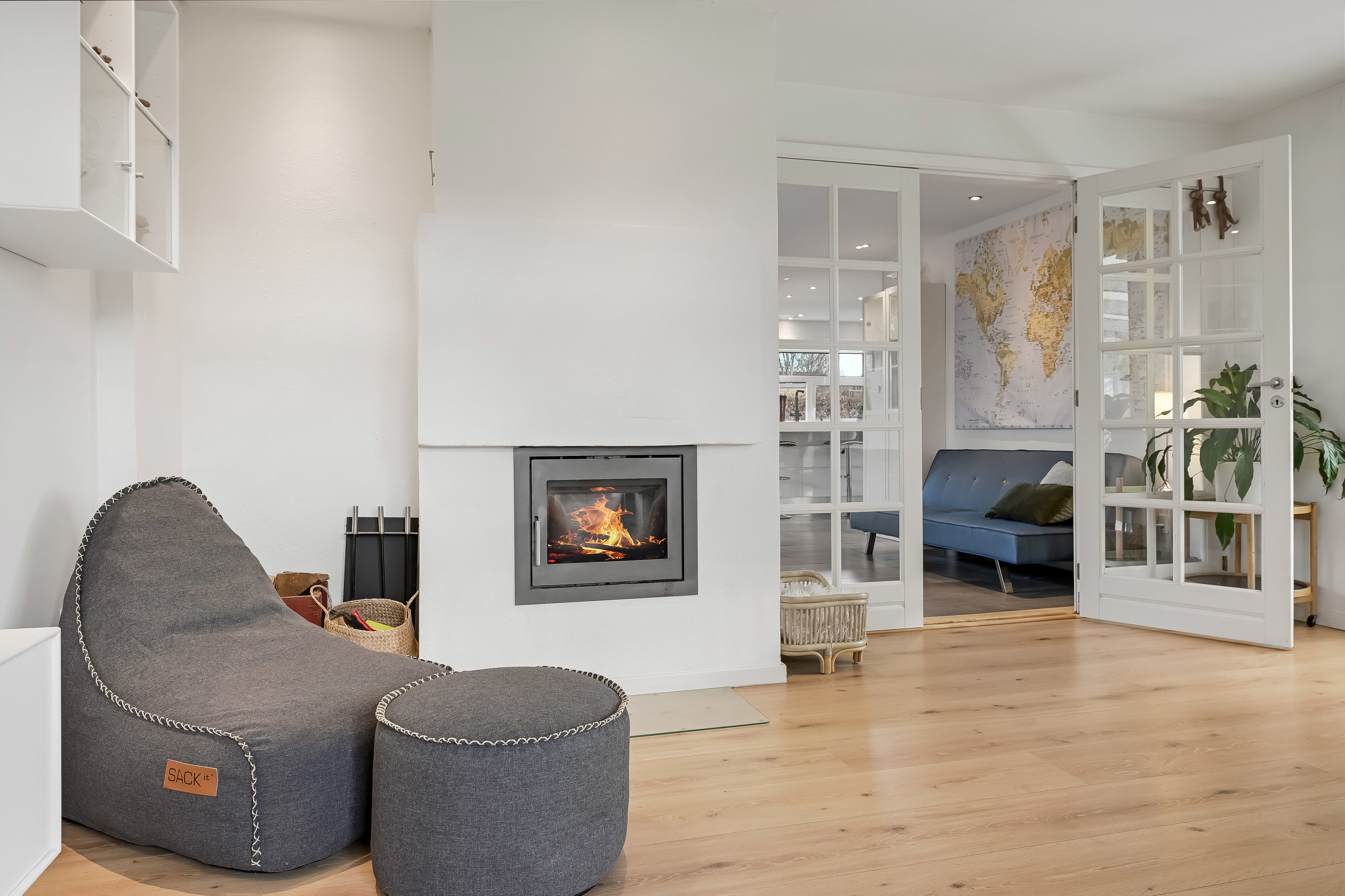 Fremhævet stue billede i fuldskærmstilstand. Billede af Mosevangen 16, 6710 Esbjerg V