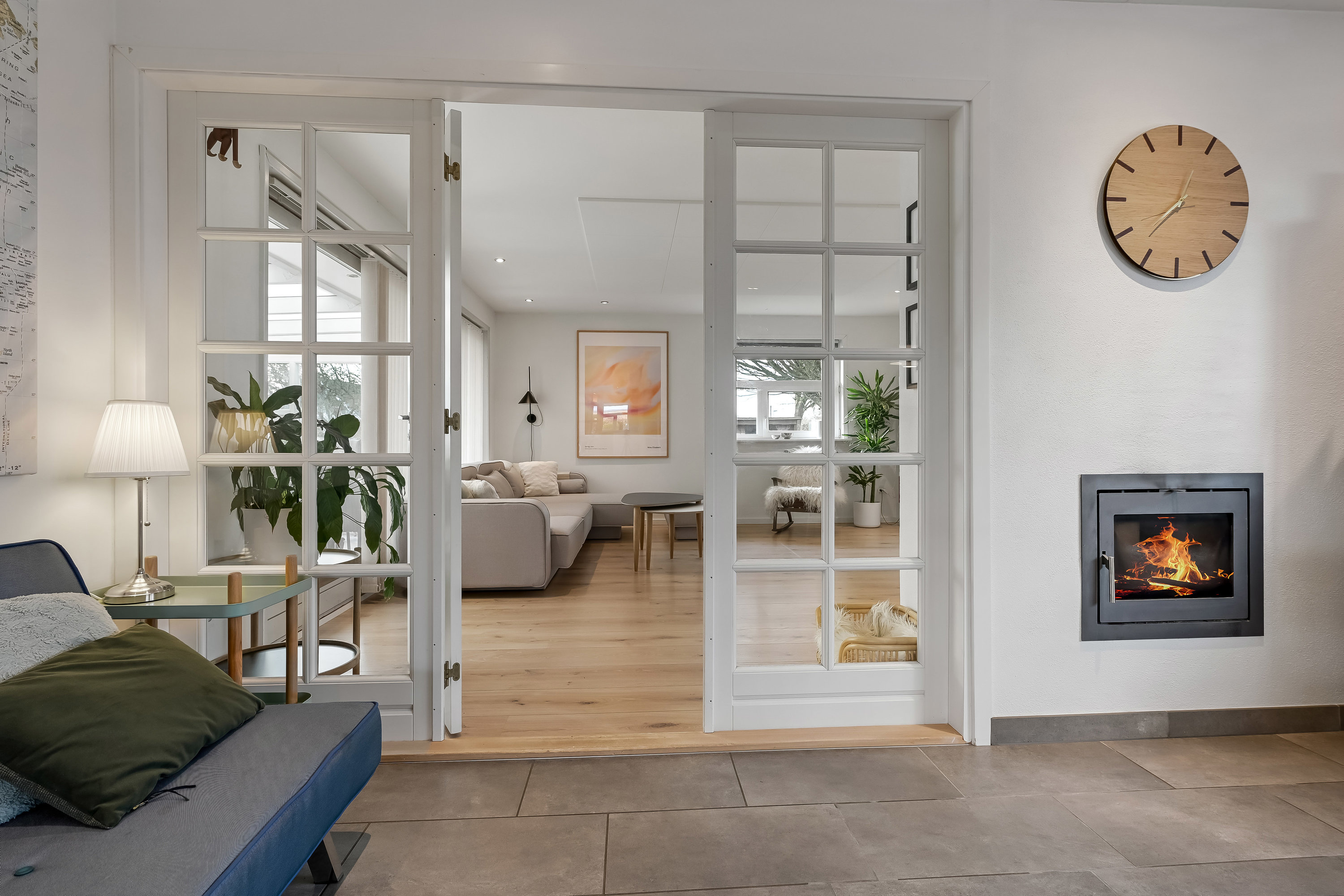 Fremhævet stue billede i fuldskærmstilstand. Billede af Mosevangen 16, 6710 Esbjerg V