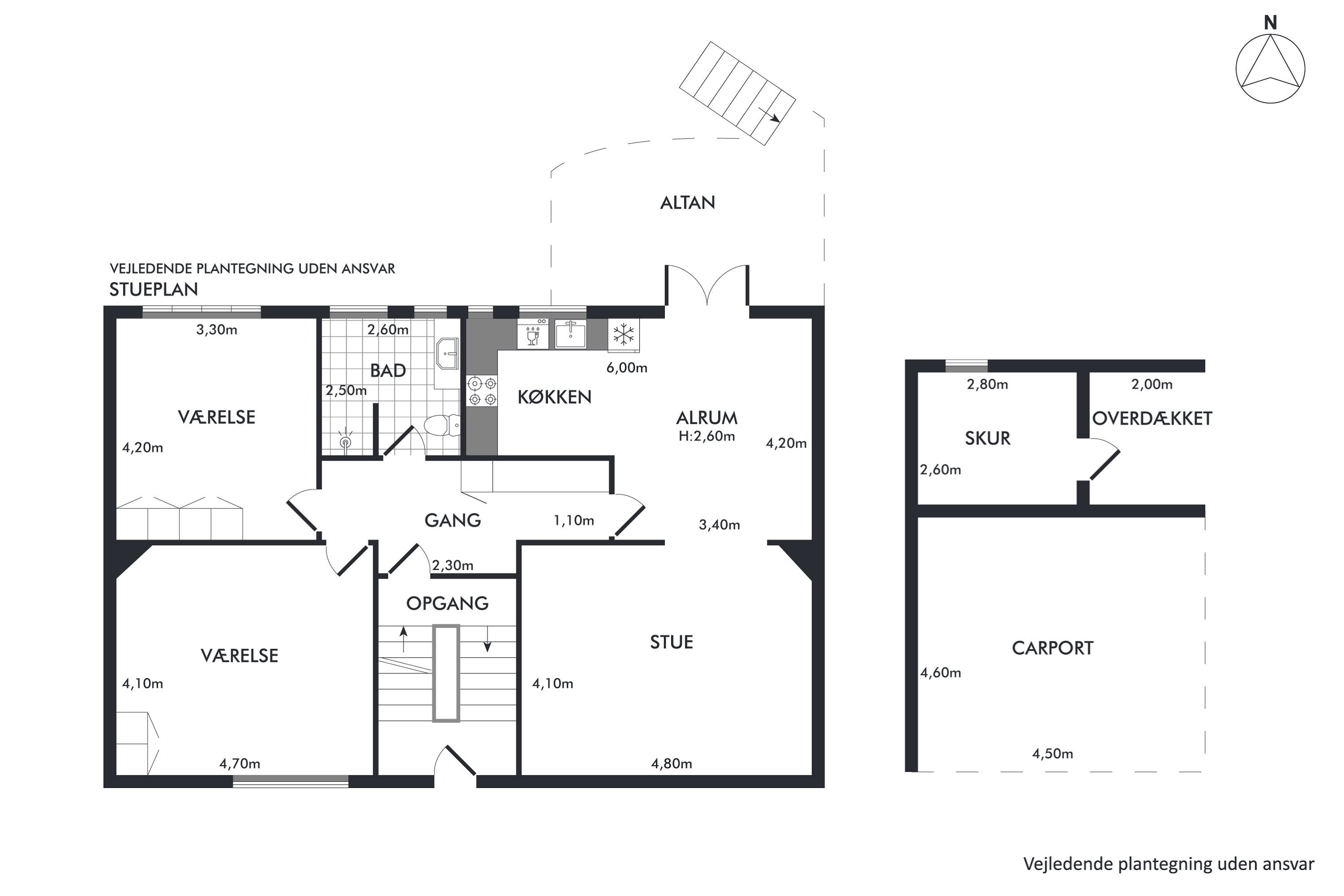 Plantegninger billede af Vestre Alle 32, 9000 Aalborg