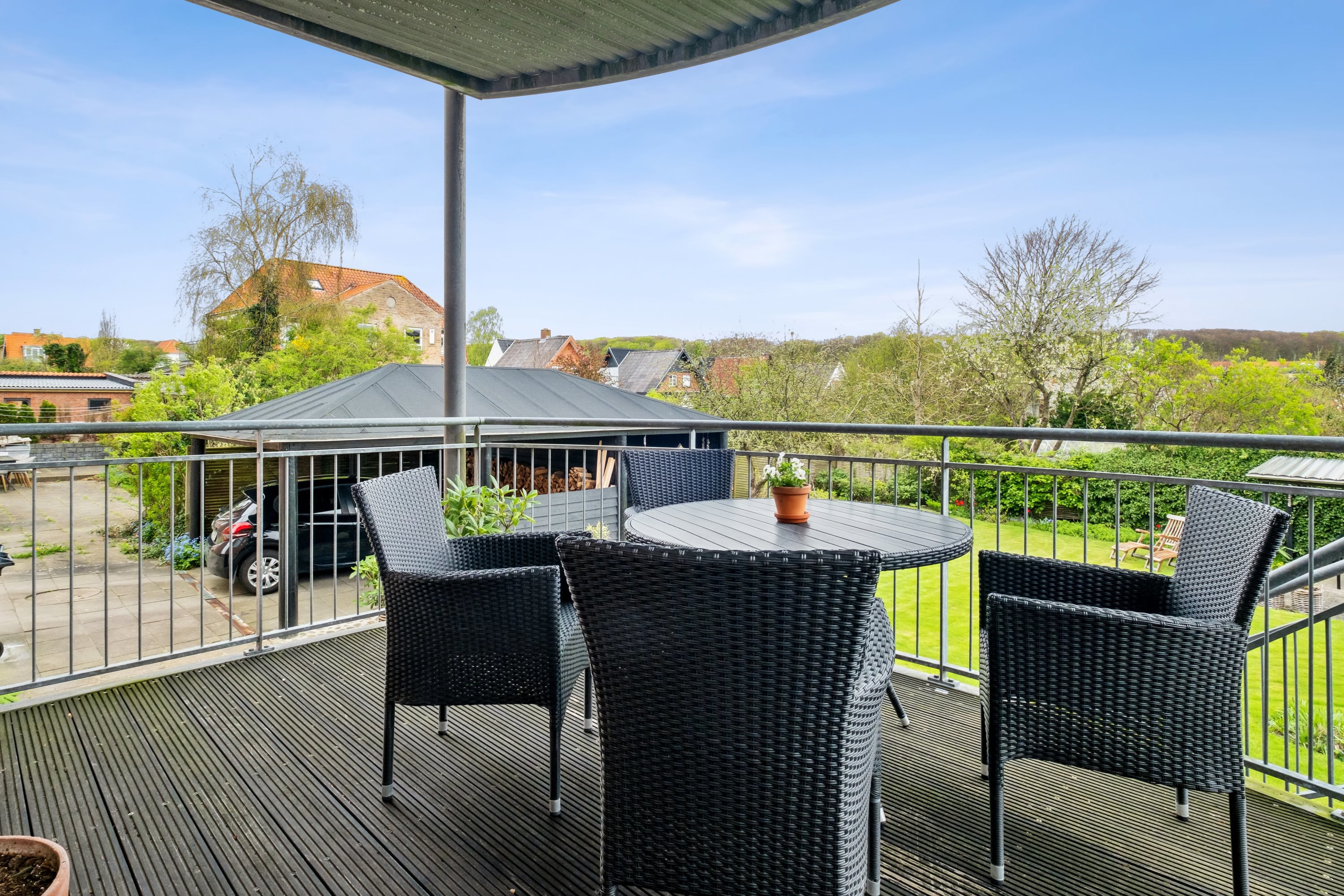 Fremhævet altan stuen billede i fuldskærmstilstand. Billede af Vestre Alle 32, 9000 Aalborg