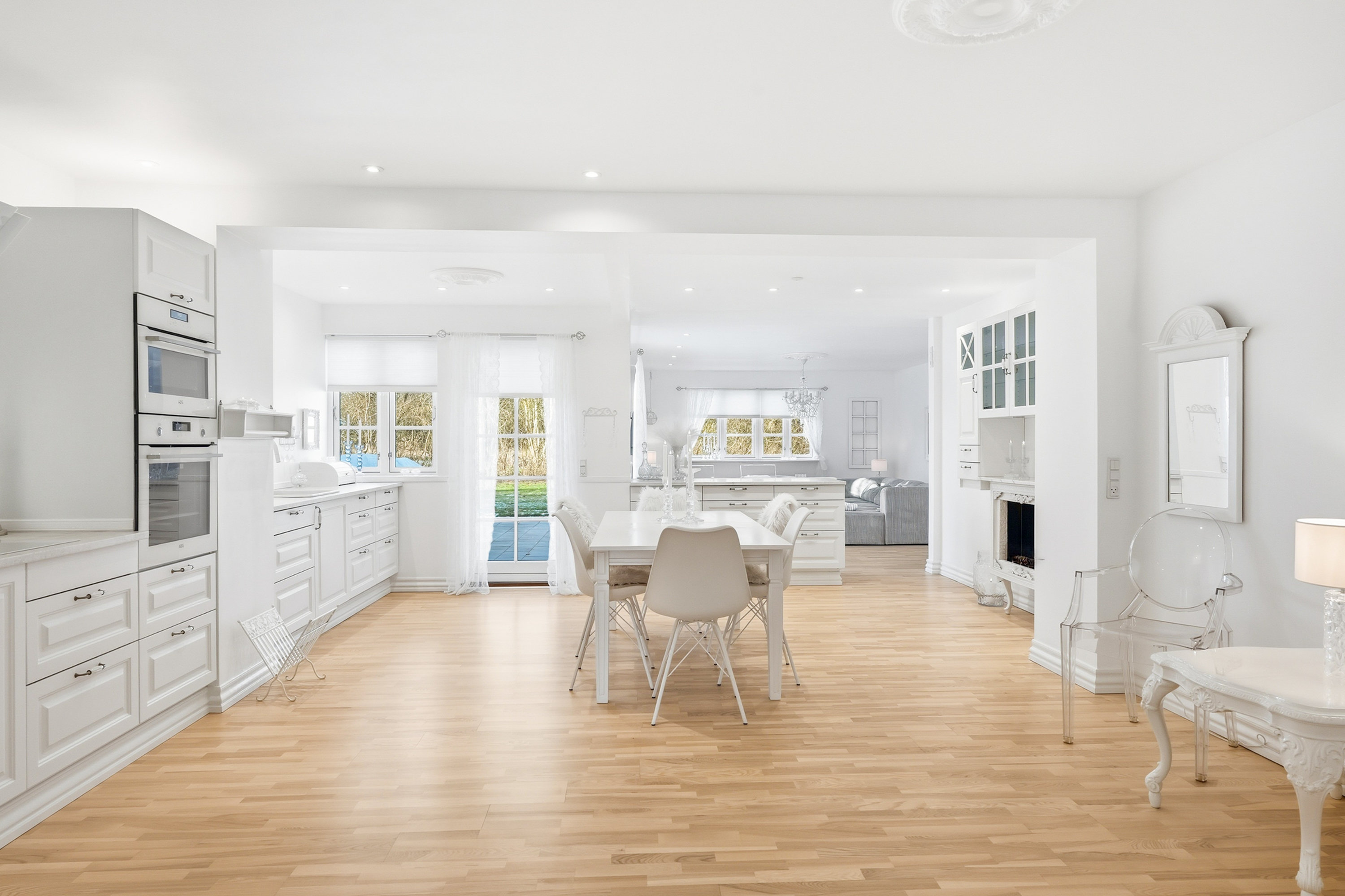 Fremhævet stue billede i fuldskærmstilstand. Billede af Æbleskivegyden 31, Allesø, 5270 Odense N