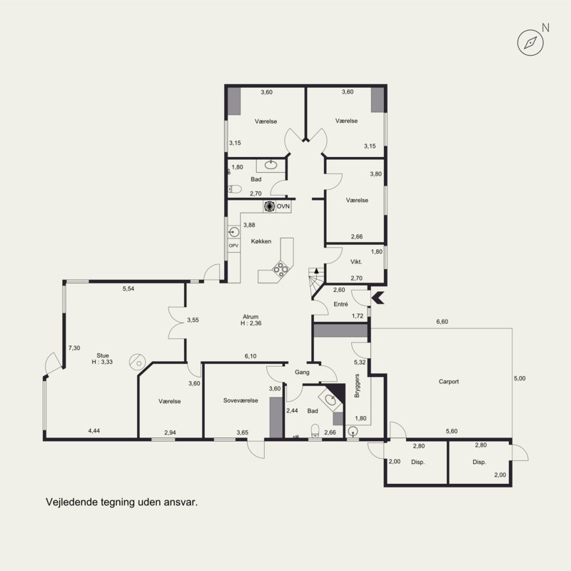 Plantegninger billede af Saloparken 340, 8300 Odder