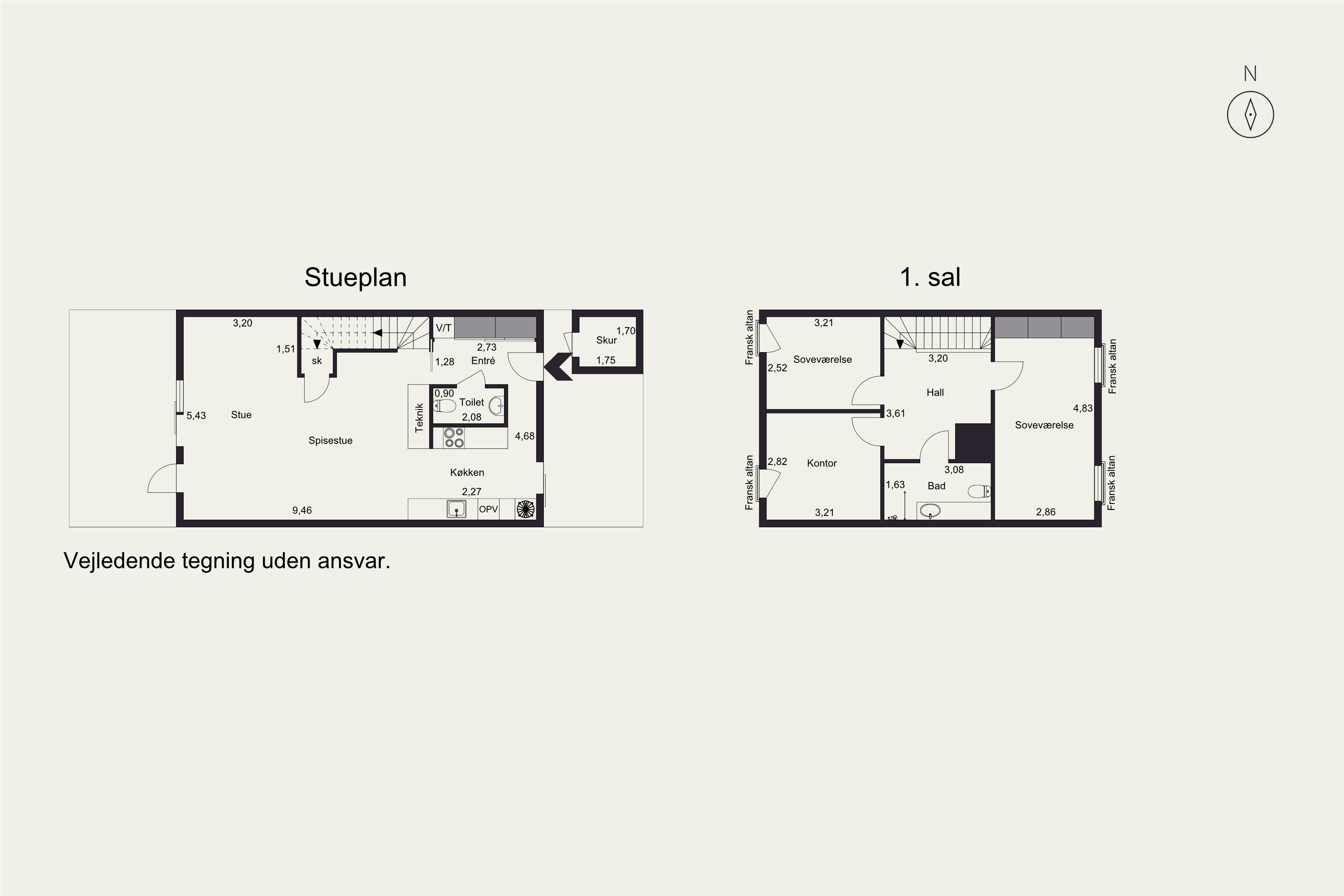 Plantegninger billede af Ralphs Vænge 19, 2950 Vedbæk