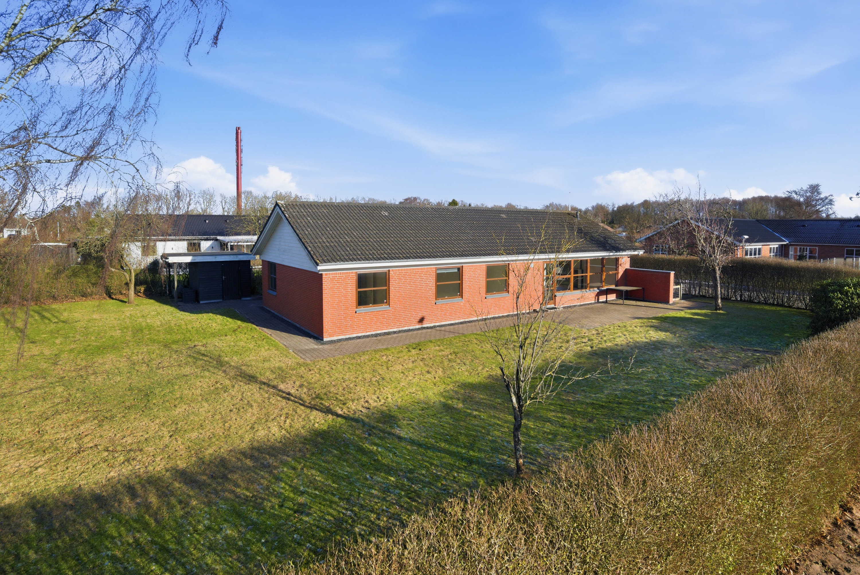 Fremhævet ejendommen billede i fuldskærmstilstand. Billede af Griegsvej 1, 7500 Holstebro