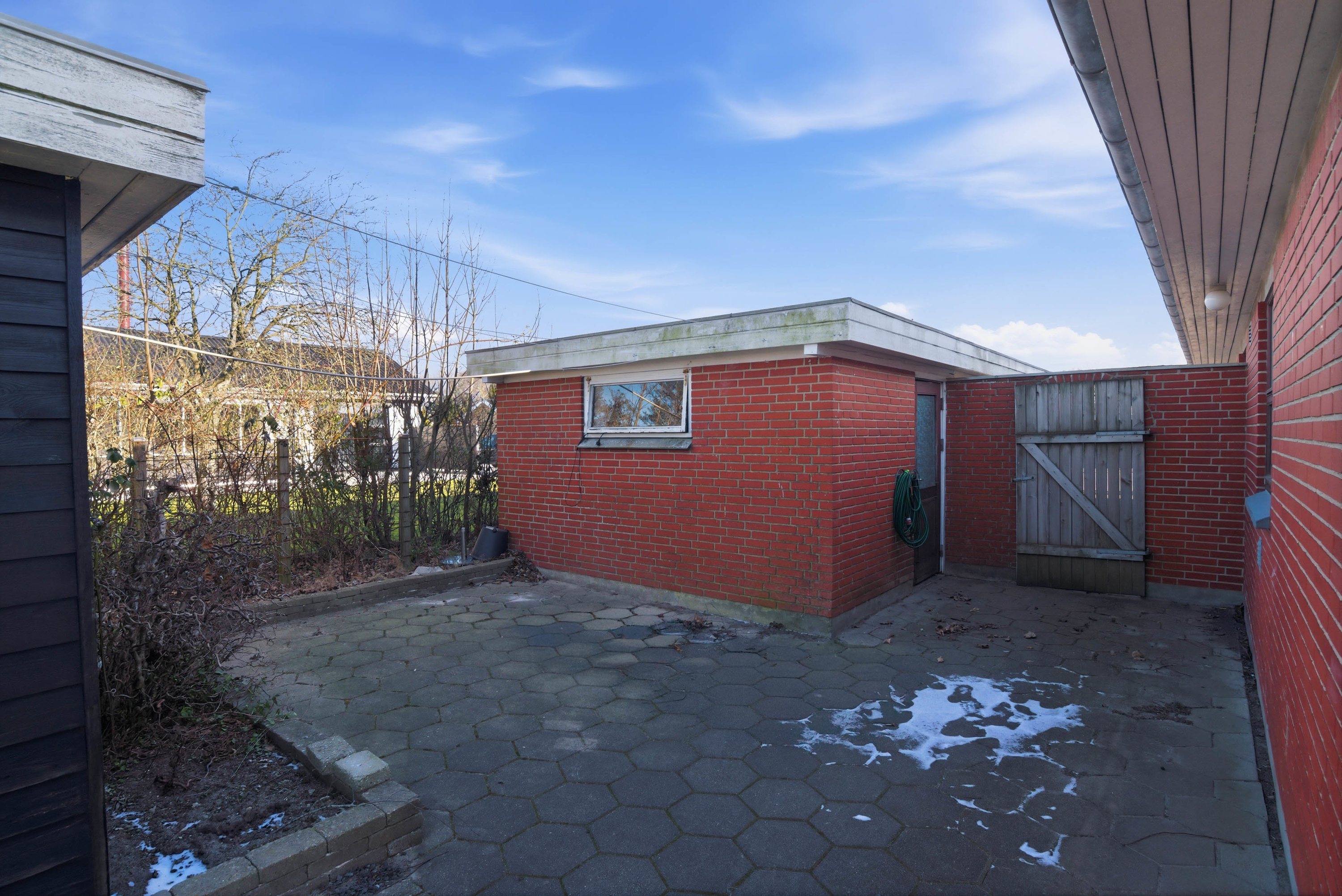 Fremhævet terrasse billede i fuldskærmstilstand. Billede af Griegsvej 1, 7500 Holstebro