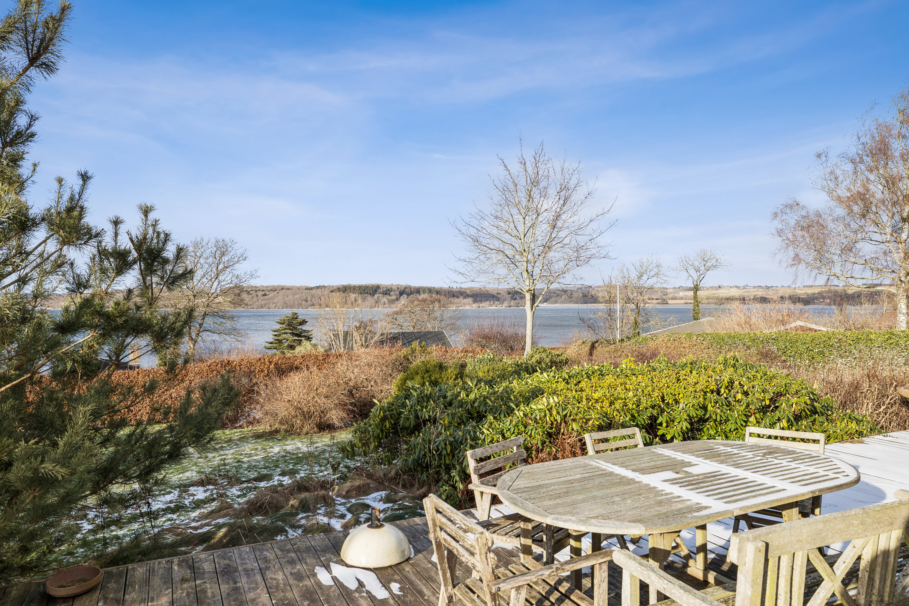 Fremhævet terrasse billede i fuldskærmstilstand. Billede af Mossøbrå 11, Vrold, 8660 Skanderborg