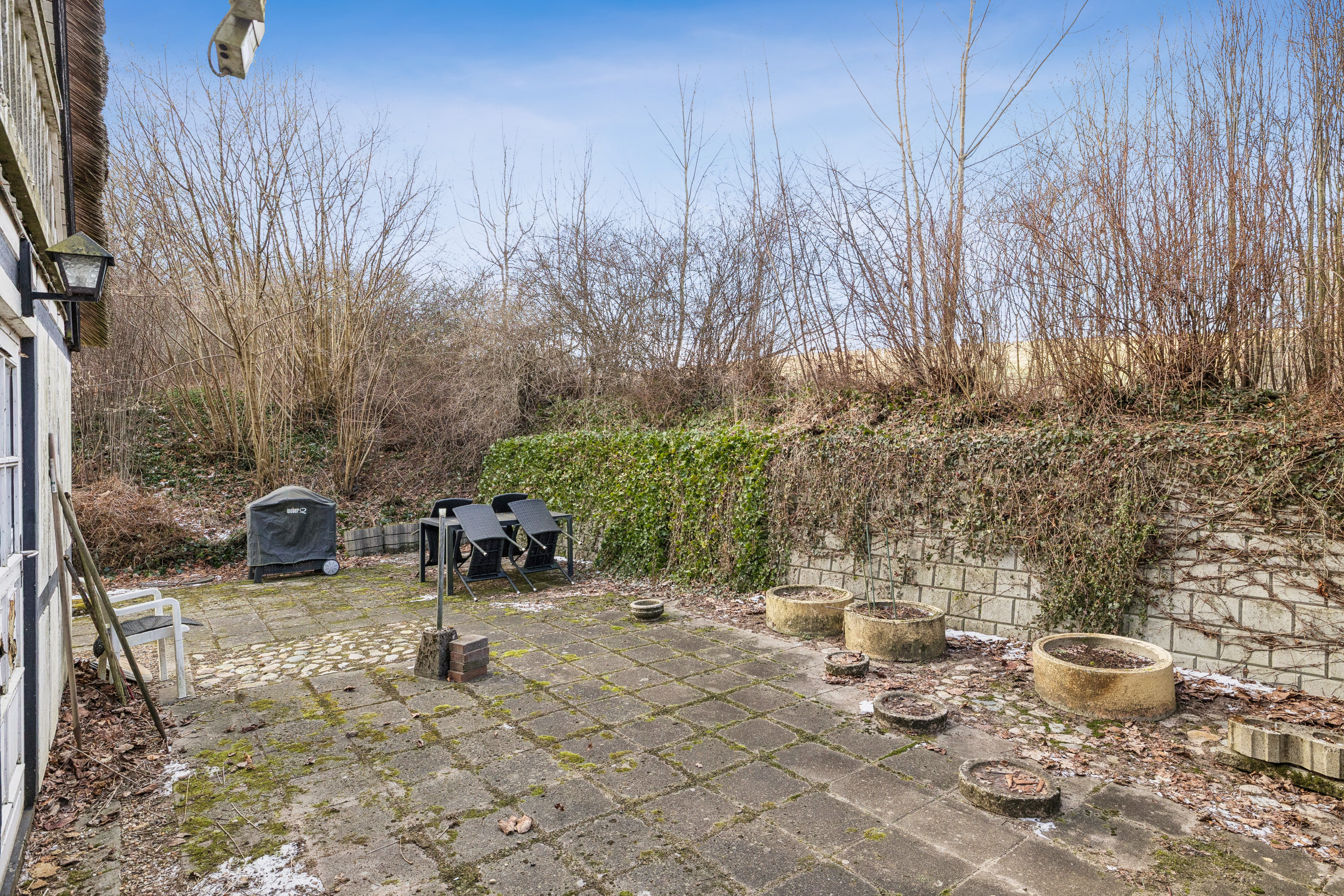 Fremhævet terrasse billede i fuldskærmstilstand. Billede af Båstrupgyde 6, Båstrup, 8660 Skanderborg