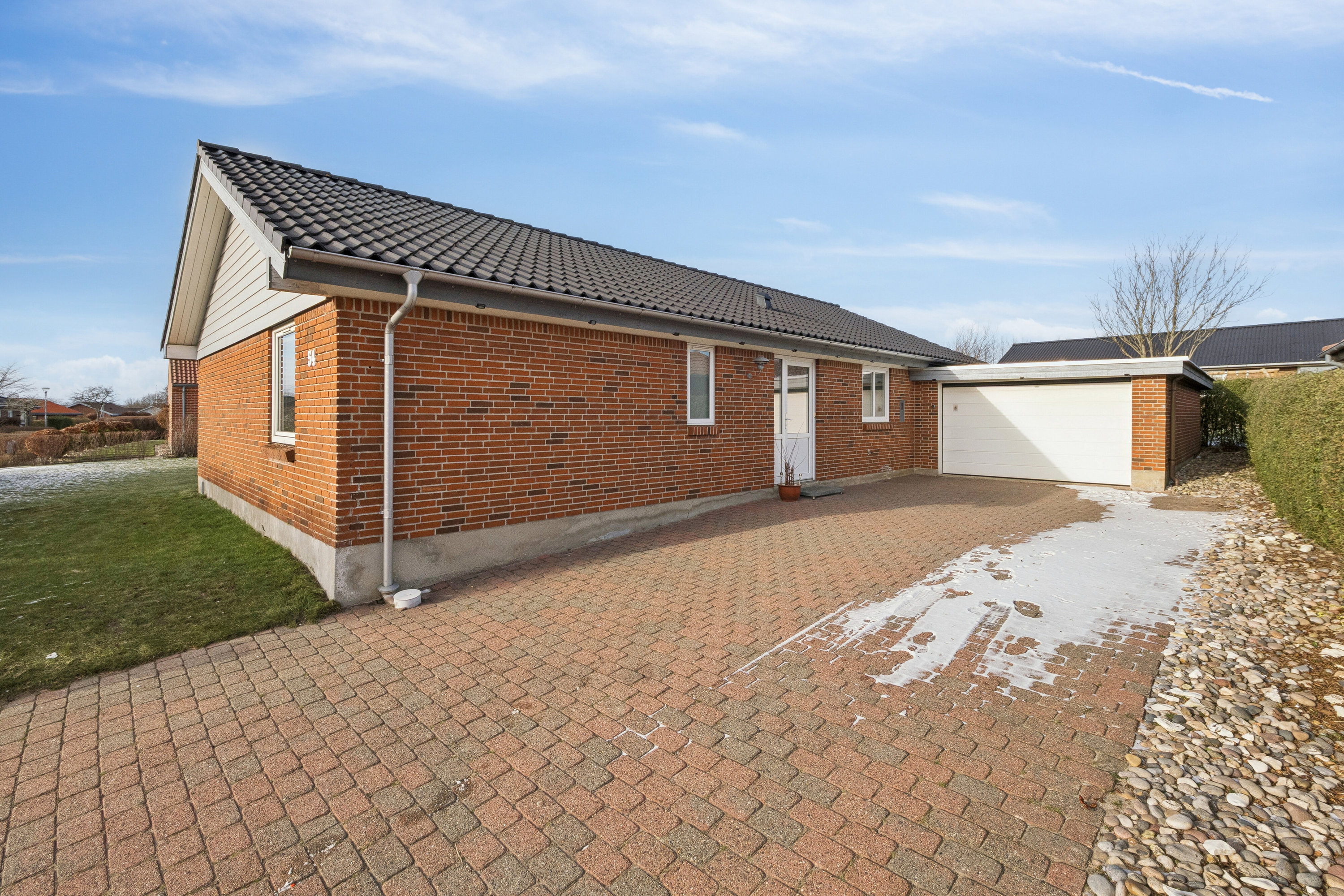 Fremhævet set fra vejen billede i fuldskærmstilstand. Billede af Gyvelvej 54, 7700 Thisted