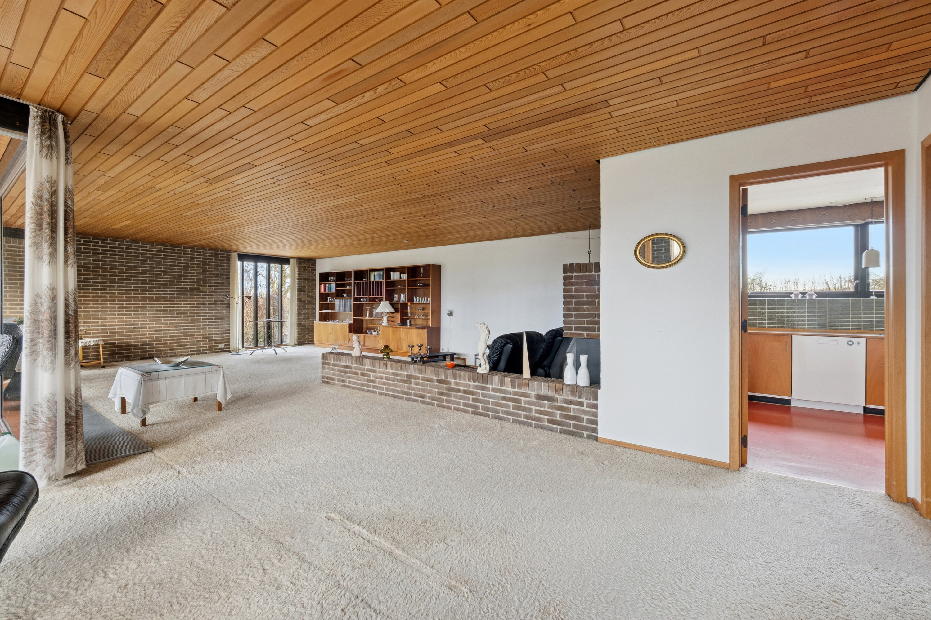 Fremhævet stue billede i fuldskærmstilstand. Billede af Svalgårdsvej 2, Sjørring, 7700 Thisted