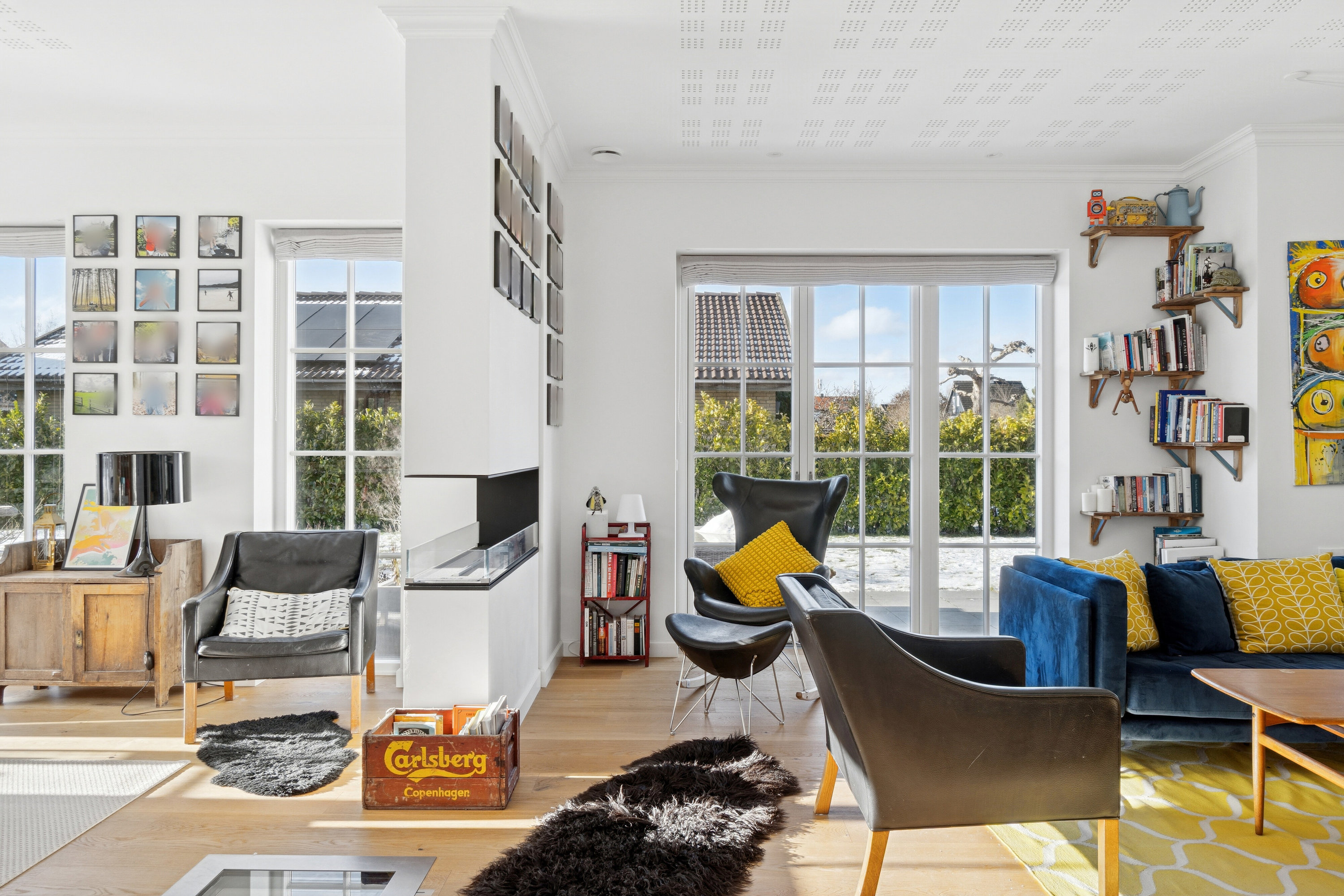 Fremhævet stue billede i fuldskærmstilstand. Billede af Strøbyvej 28, 2650 Hvidovre