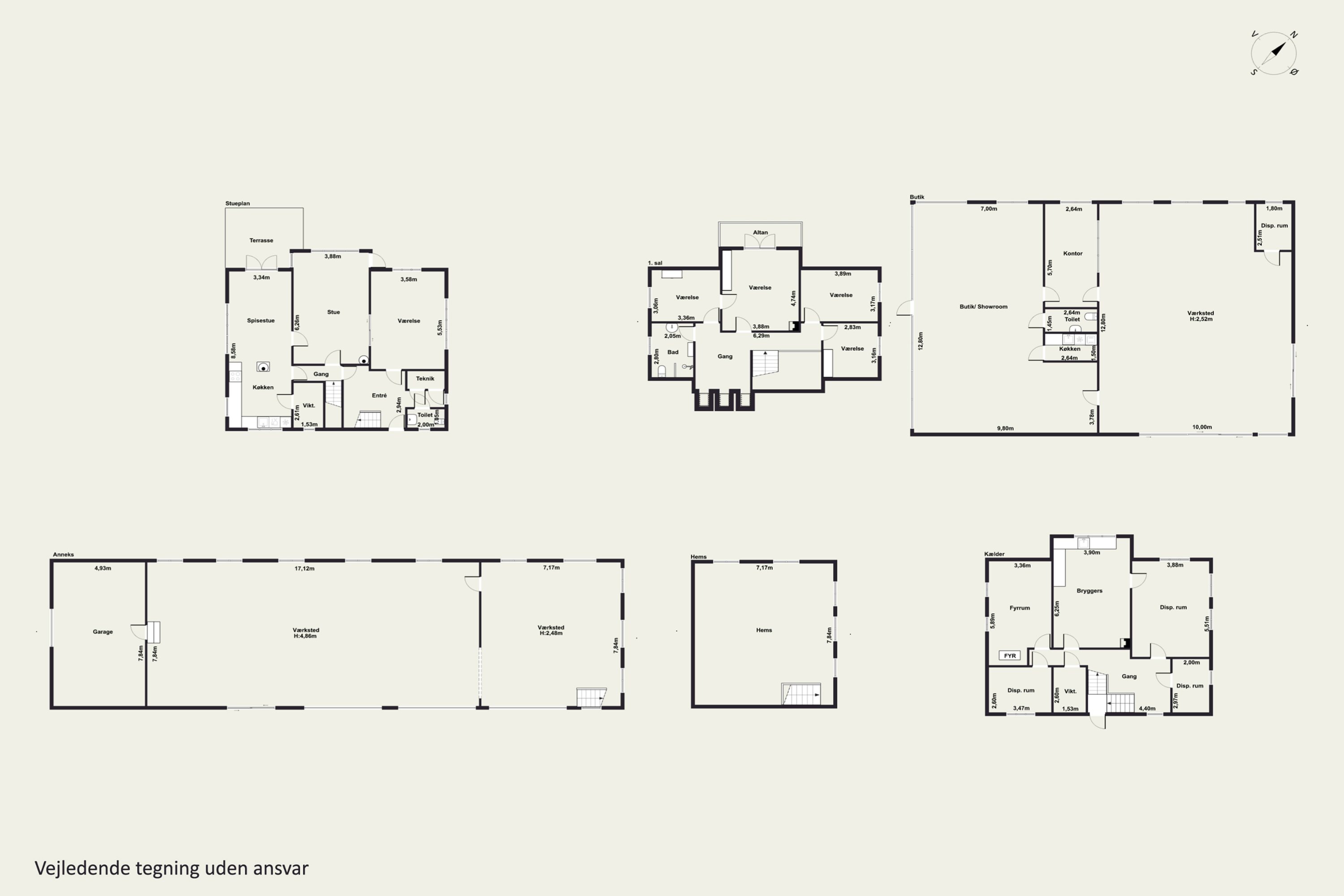 Plantegninger billede af Skolevej 8, 5874 Hesselager