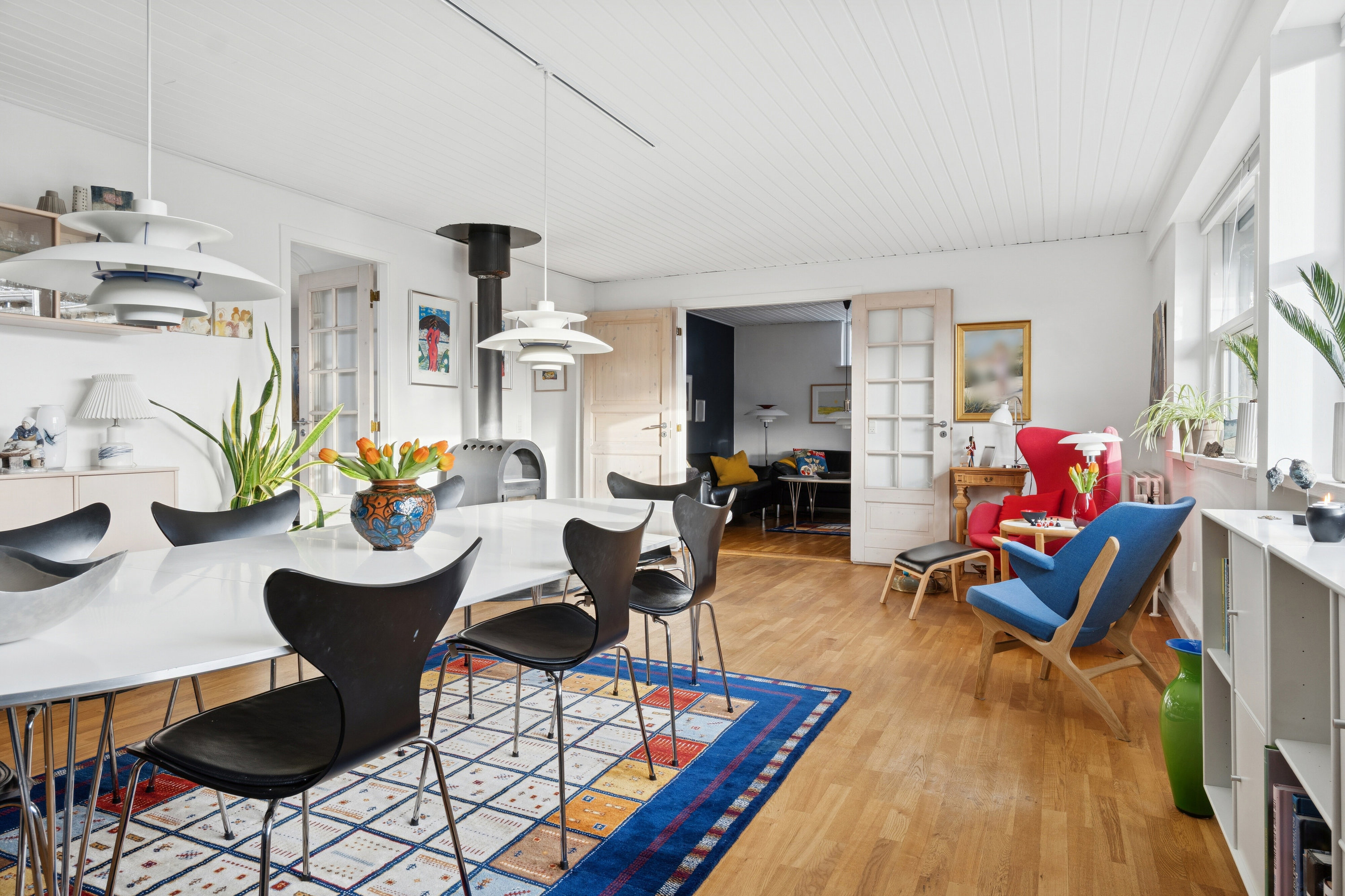 Fremhævet spisestue billede i fuldskærmstilstand. Billede af Ingersvej 14, 9800 Hjørring