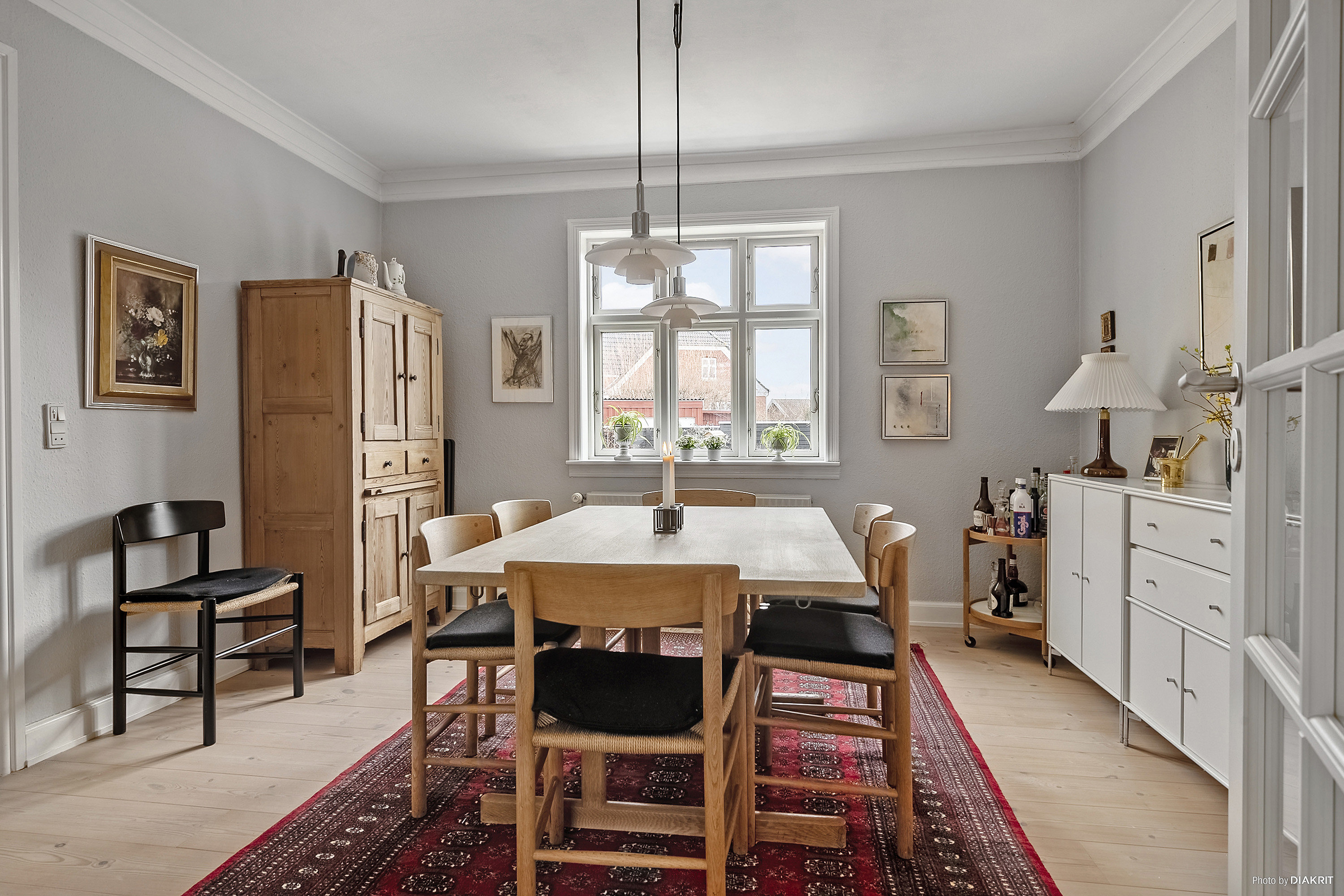 Fremhævet spisestue billede i fuldskærmstilstand. Billede af Landevejen 22, 8350 Hundslund