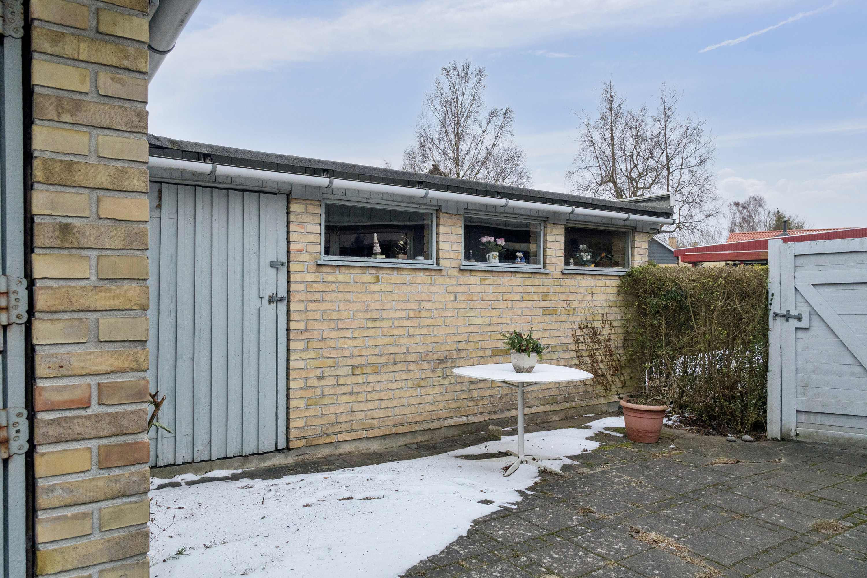 Fremhævet terrasse billede i fuldskærmstilstand. Billede af Holmehøj 8, 8270 Højbjerg