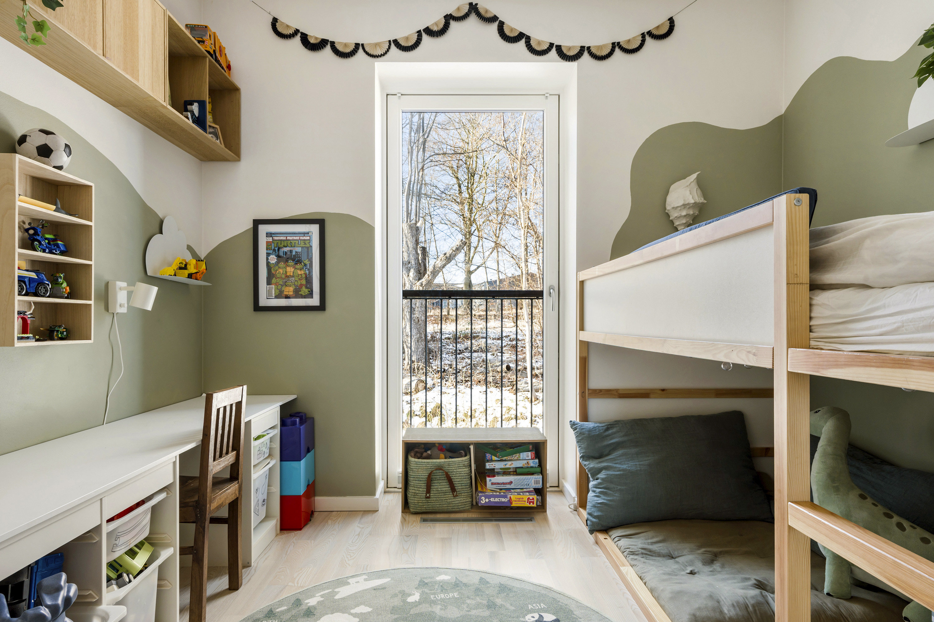 Fremhævet soveværelse billede i fuldskærmstilstand. Billede af Ralphs Vænge 19, 2950 Vedbæk