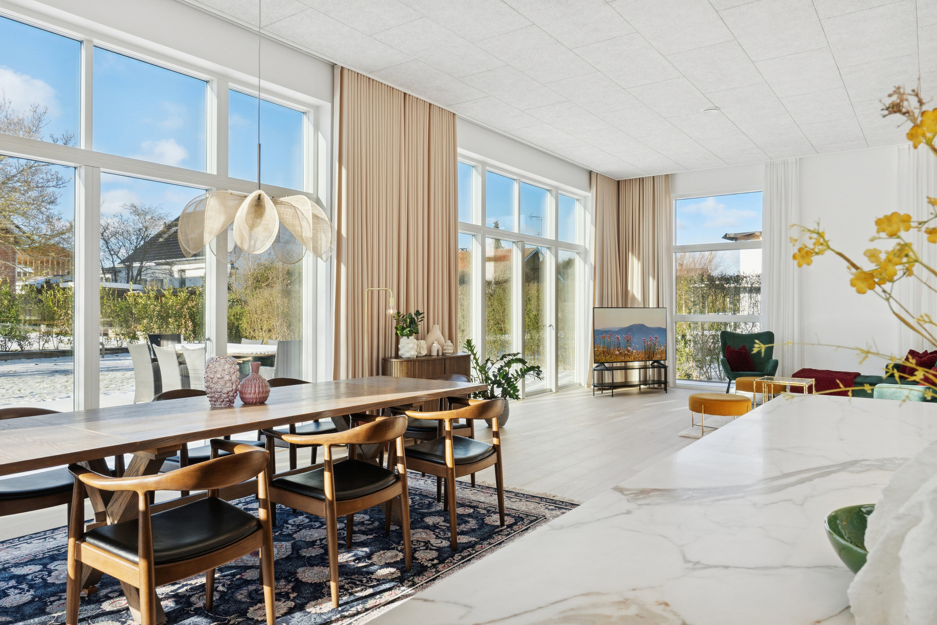 Fremhævet spisestue billede i fuldskærmstilstand. Billede af Vinkelvænget 11, 2610 Rødovre