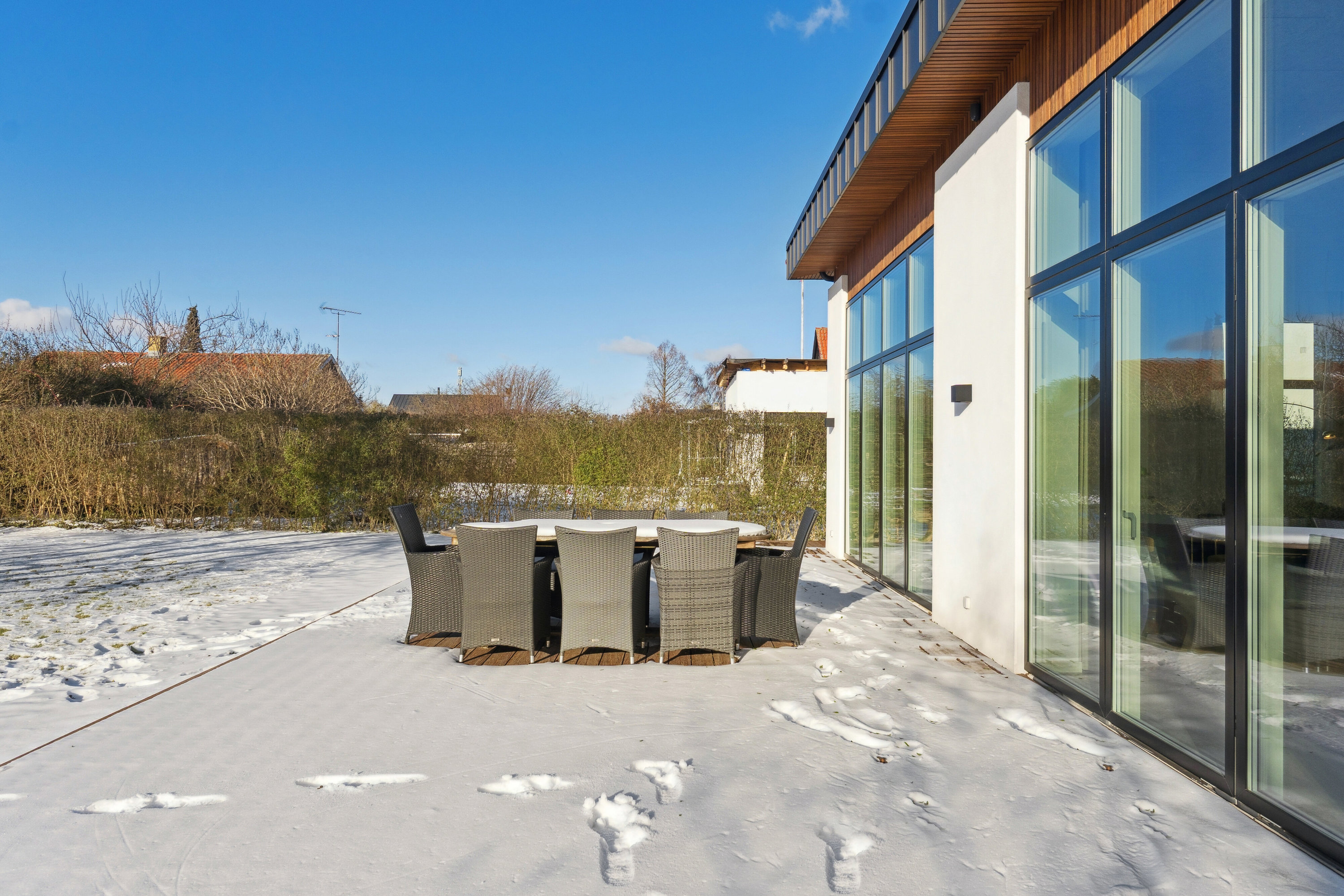 Fremhævet terrasse billede i fuldskærmstilstand. Billede af Vinkelvænget 11, 2610 Rødovre