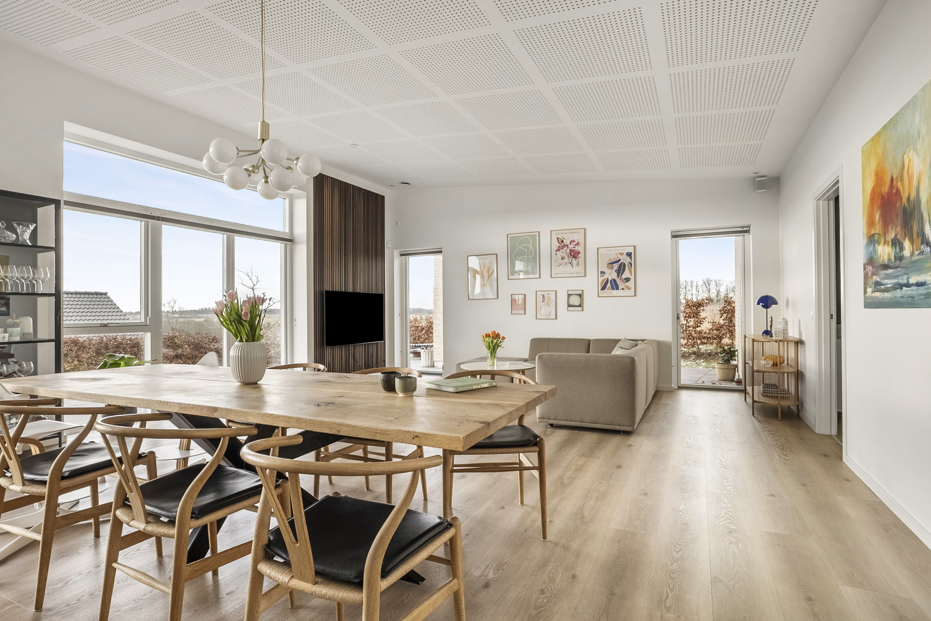 Fremhævet spisekøkken billede i fuldskærmstilstand. Billede af Renrosen 12, 8700 Horsens