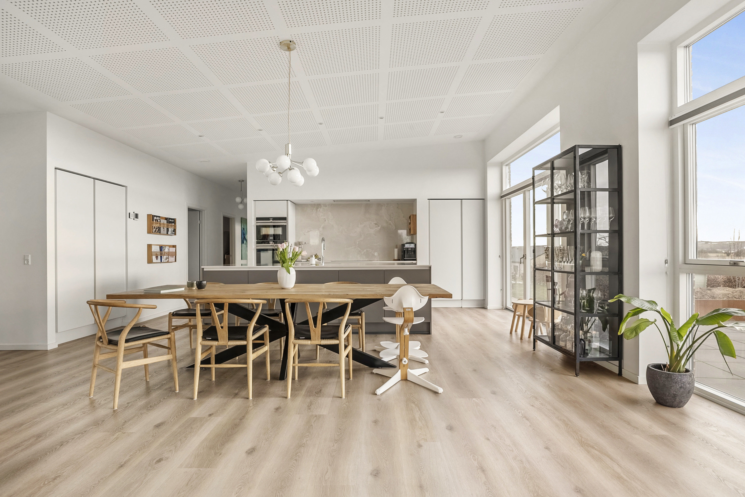 Fremhævet spisekøkken billede i fuldskærmstilstand. Billede af Renrosen 12, 8700 Horsens