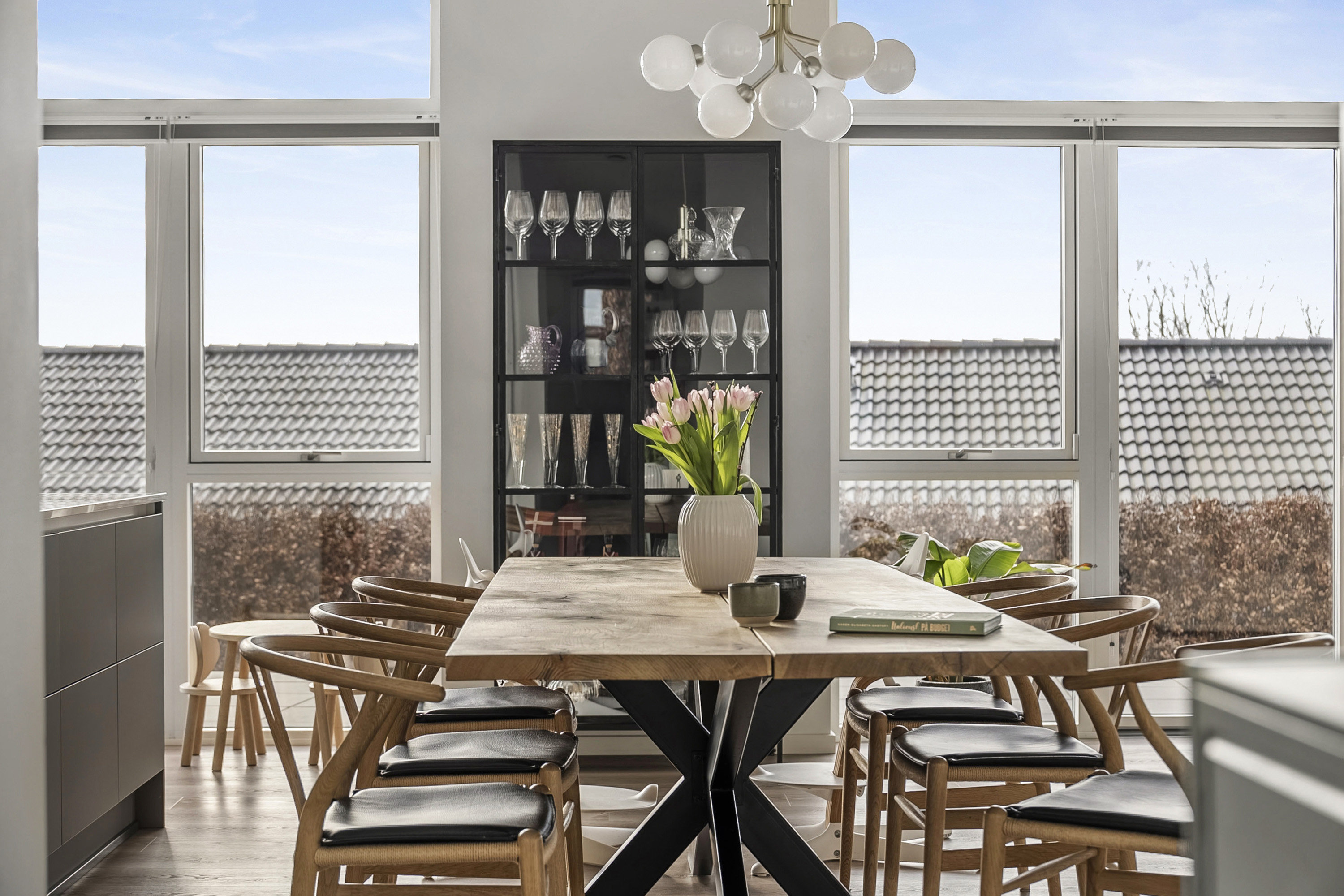 Fremhævet spisekøkken billede i fuldskærmstilstand. Billede af Renrosen 12, 8700 Horsens